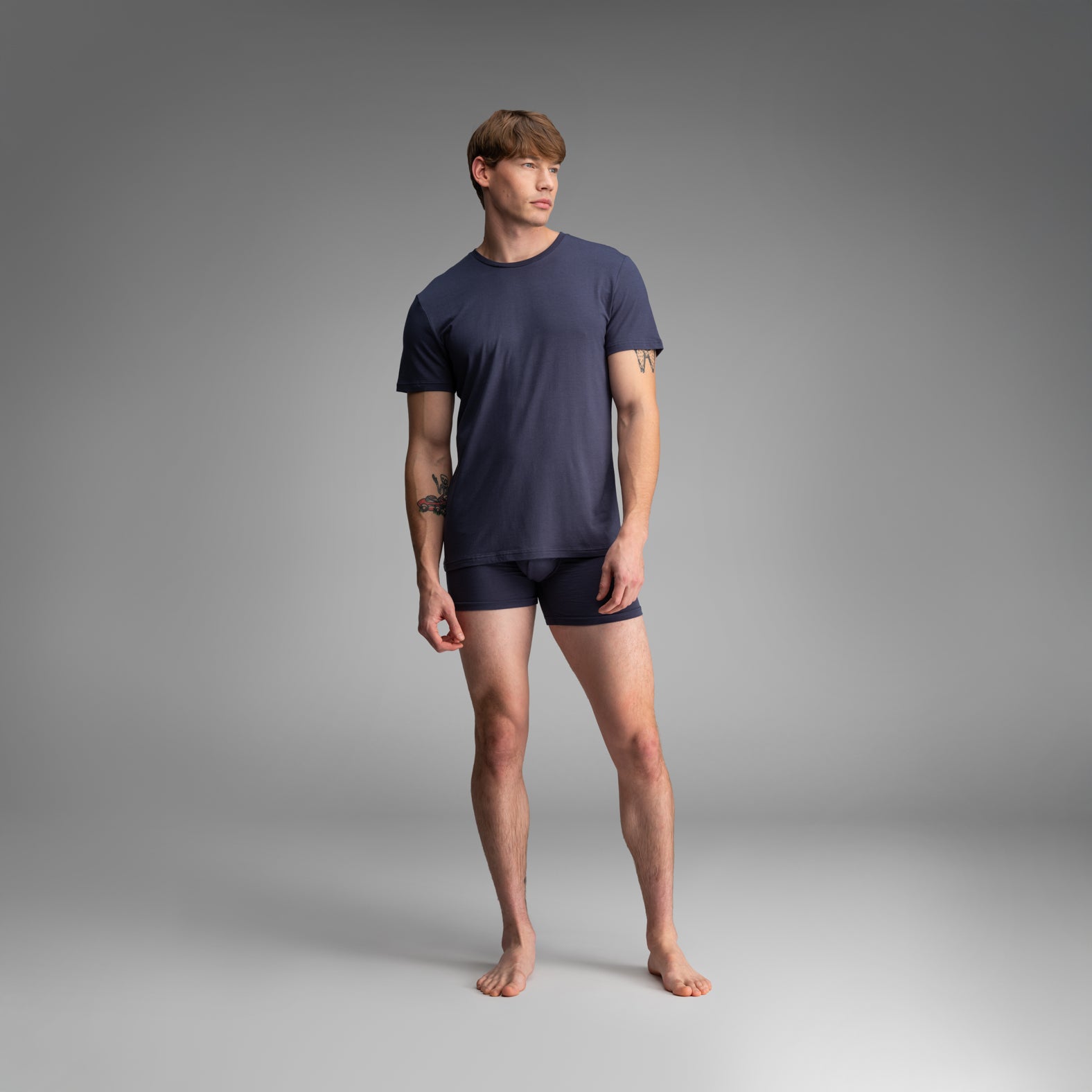 Essentials Crew T-Shirt Midnight Navy from | BN3TH Underwear