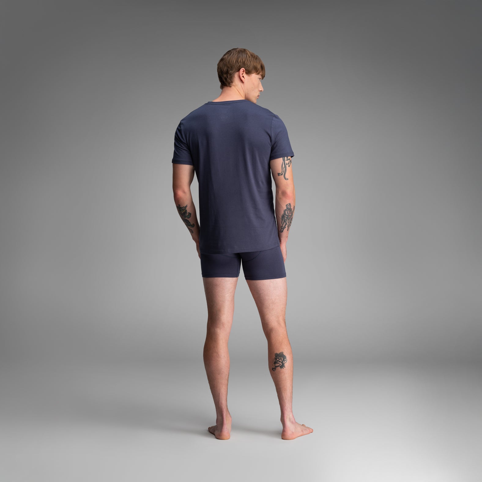 Essentials Crew T-Shirt Midnight Navy from | BN3TH Underwear
