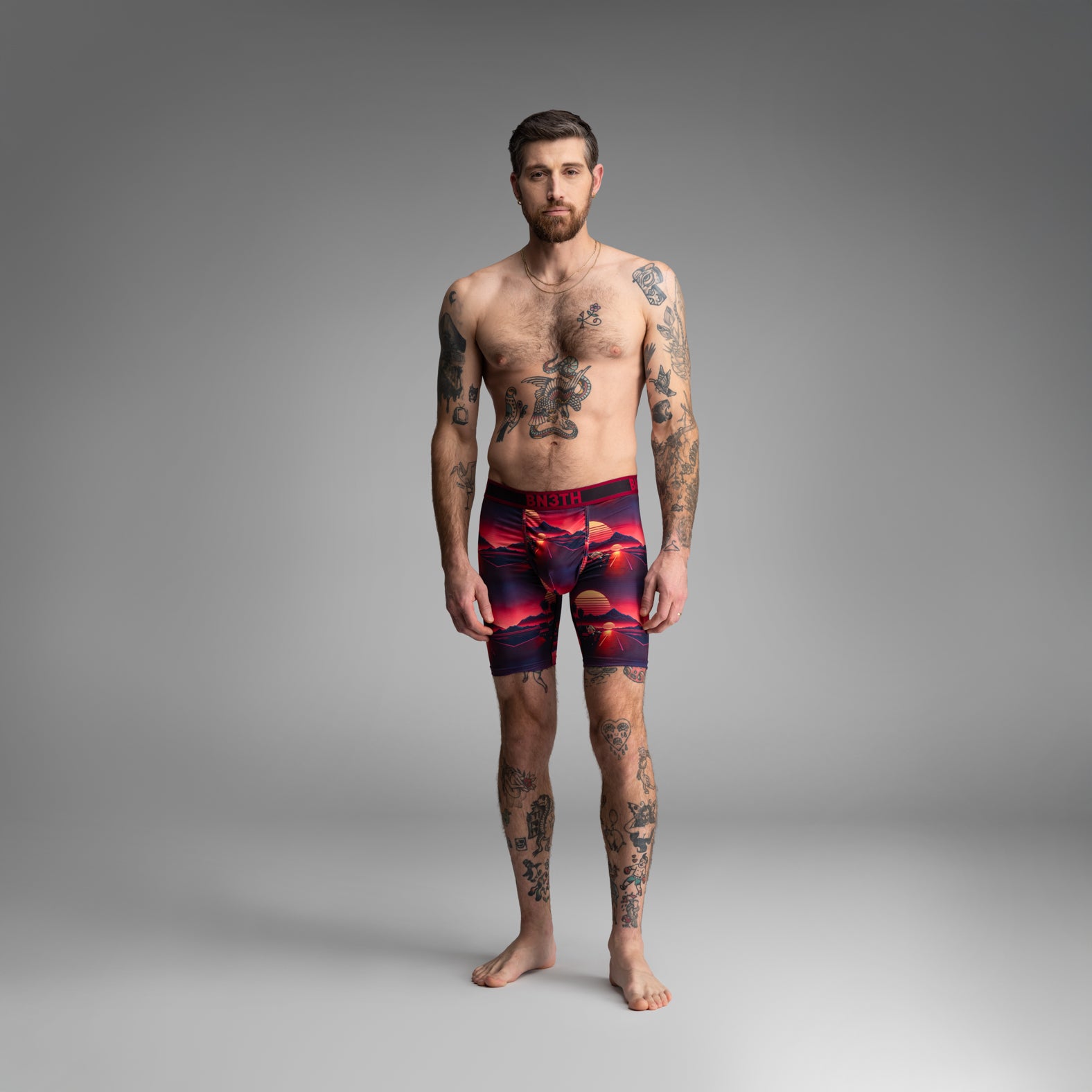 Pro Flex Max Boxer Brief: Sunset Racing - Cerise – BN3TH.com