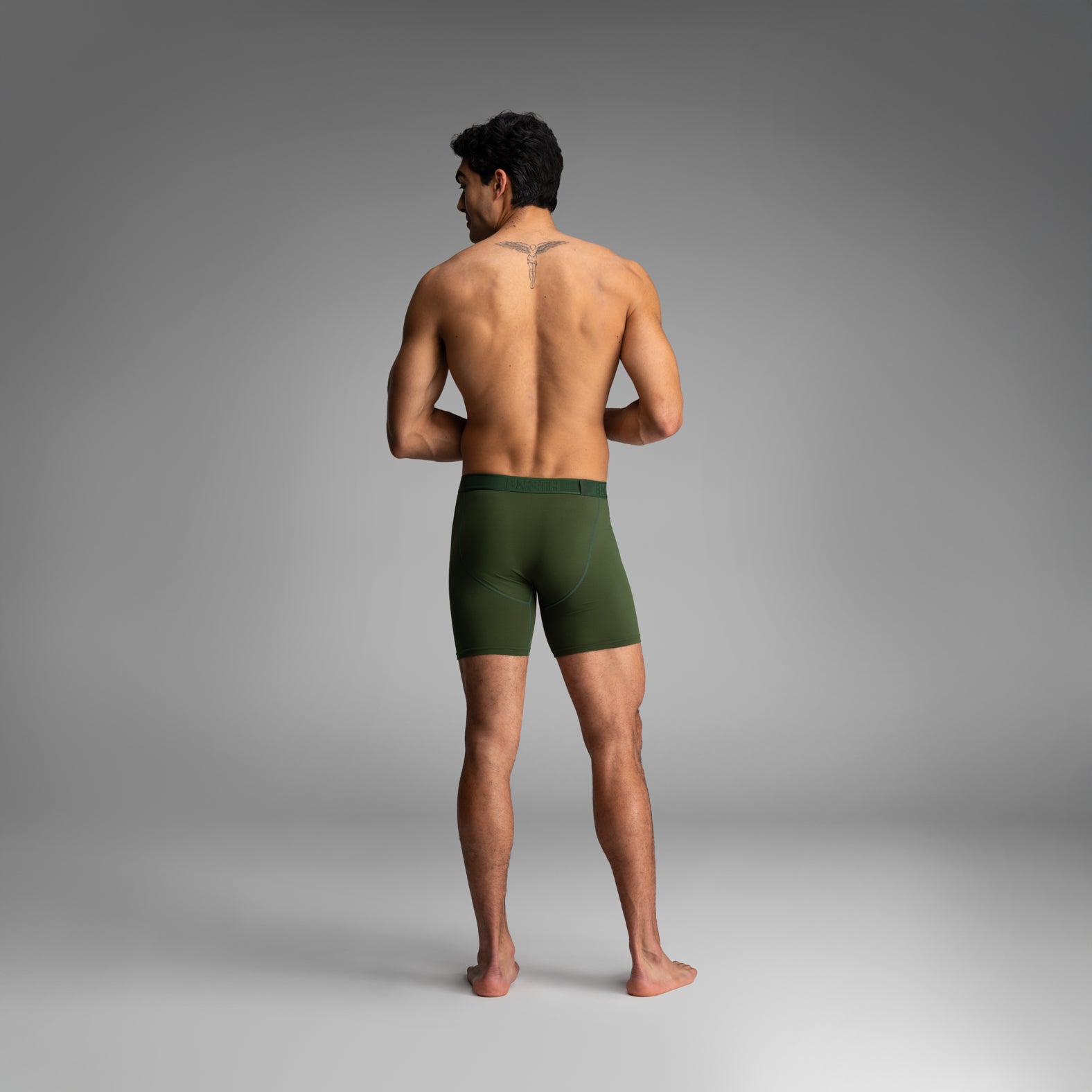 Pro Flex Boxer Brief: Pitch Green