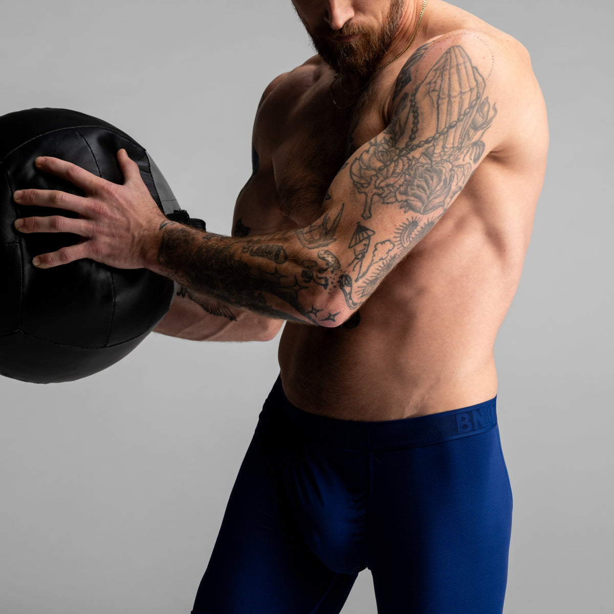 Pro Flex Boxer Brief: Recovery Blue