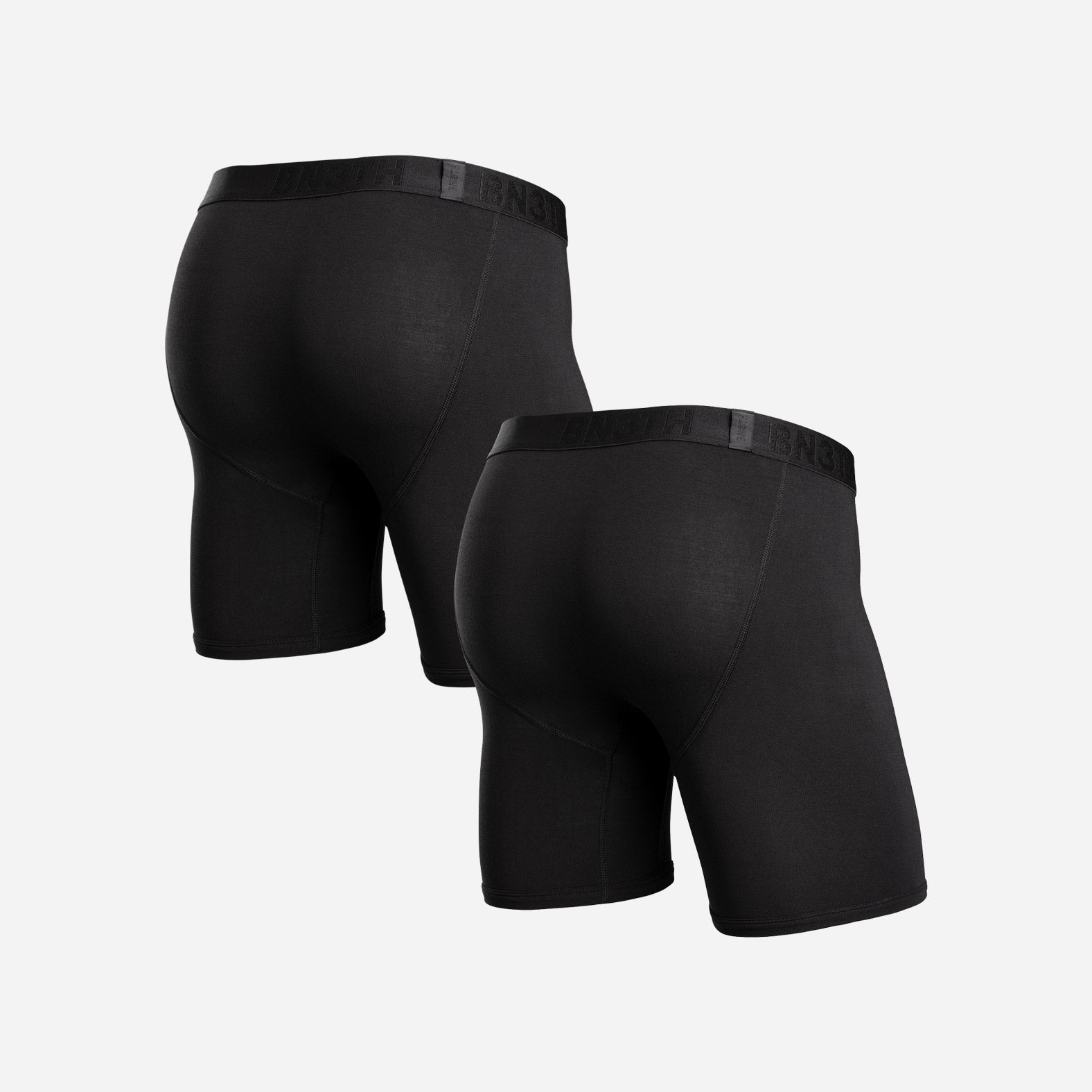 Classic Icon Boxer Brief: Black 2 Pack