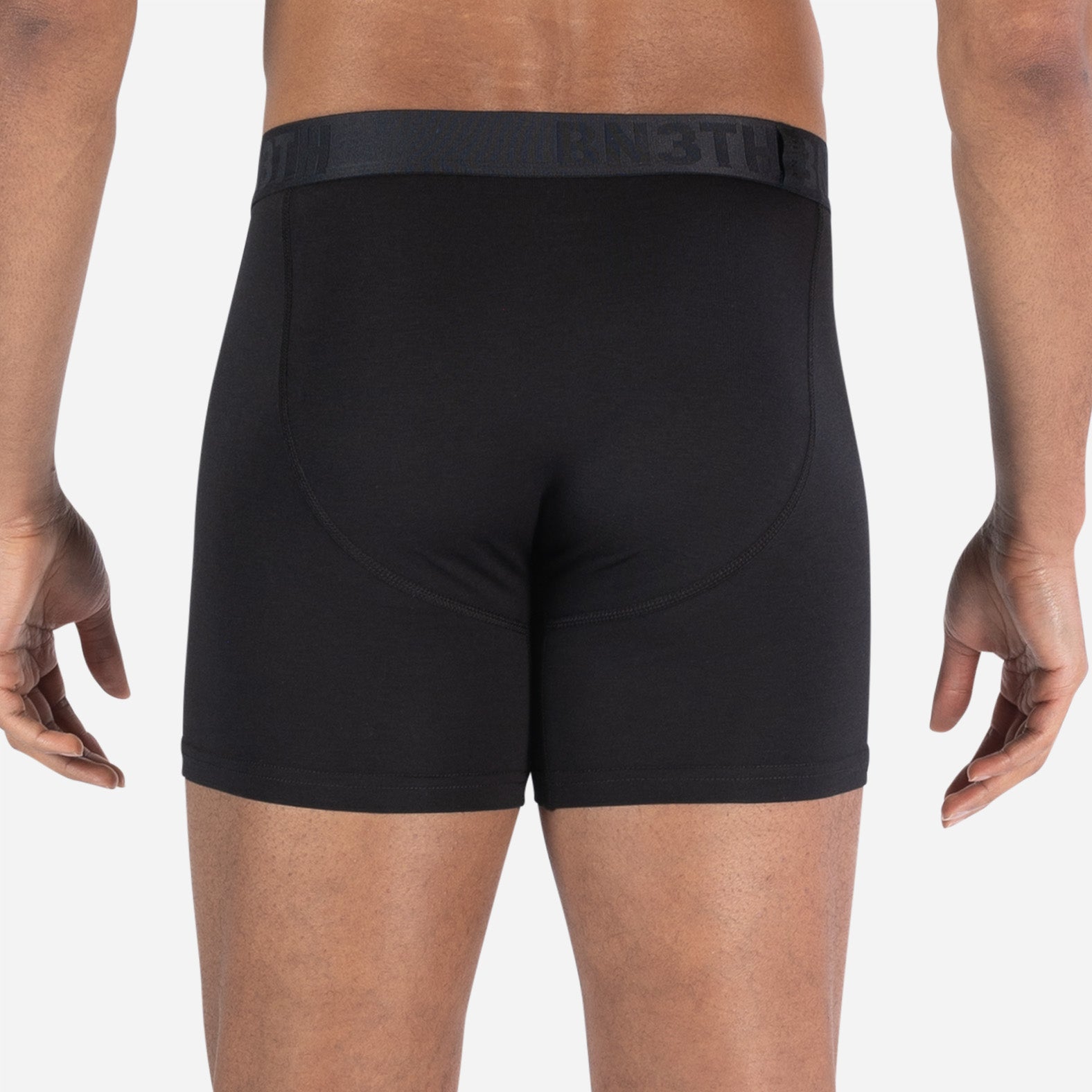 Classic Essentials Boxer Brief Black 2 Packfrom BN3TH Underwear