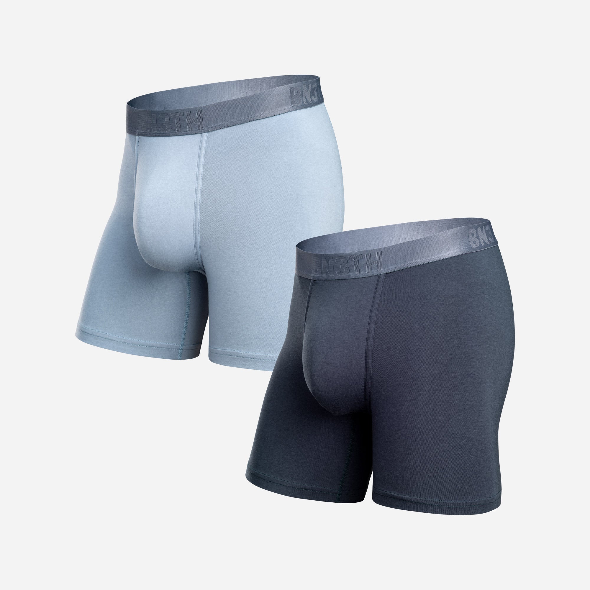 Classic Essentials Boxer Brief Midnight Navy/Dusty Blue 2 Packfrom BN3TH Underwear