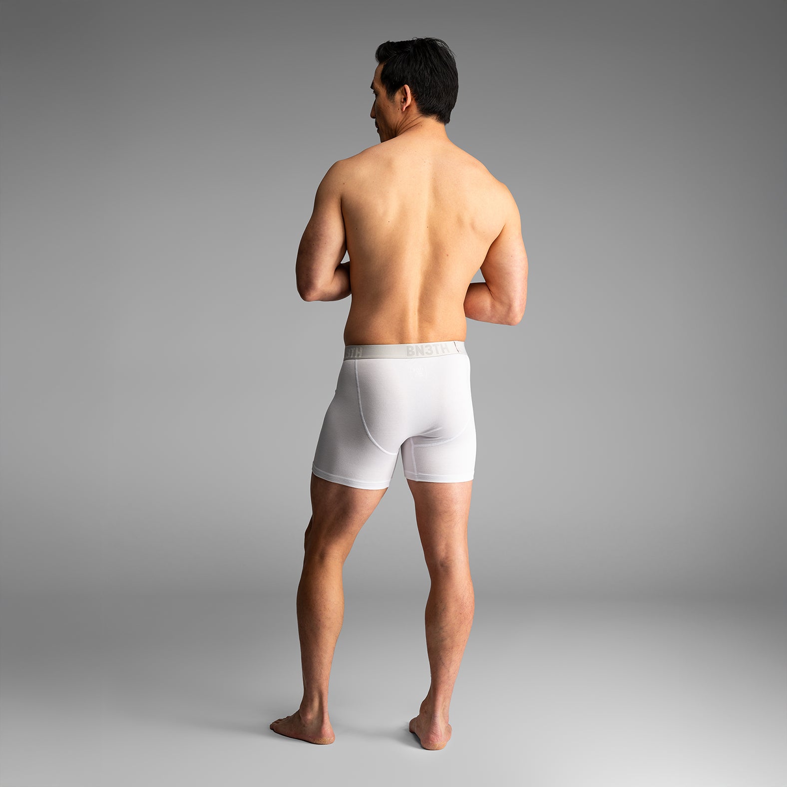 Classic Essentials Boxer Brief Black/Heather Grey/White 3 Pack from BN3TH Underwear