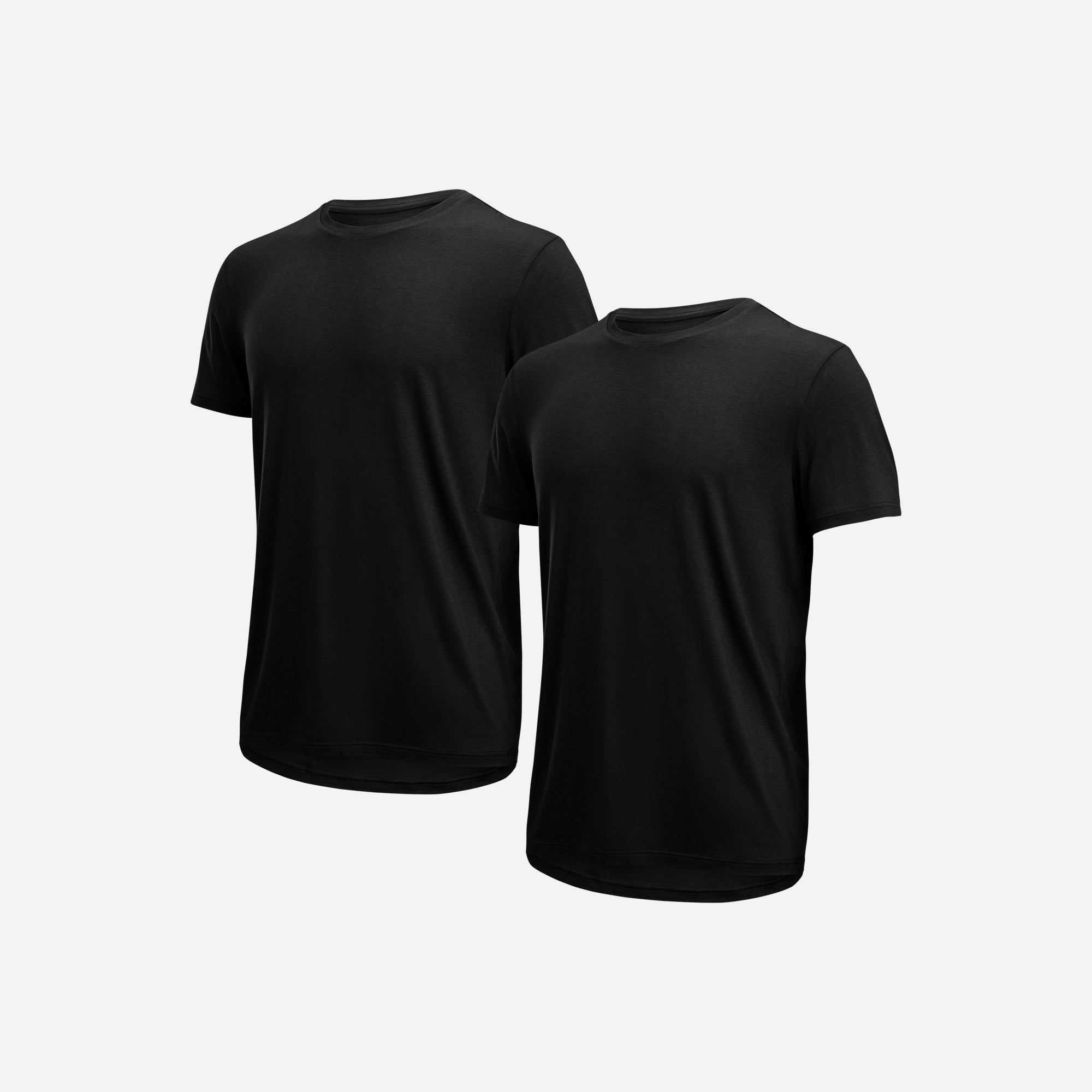 Classic Essentials Crew Tee Black 2 Packfrom BN3TH Underwear