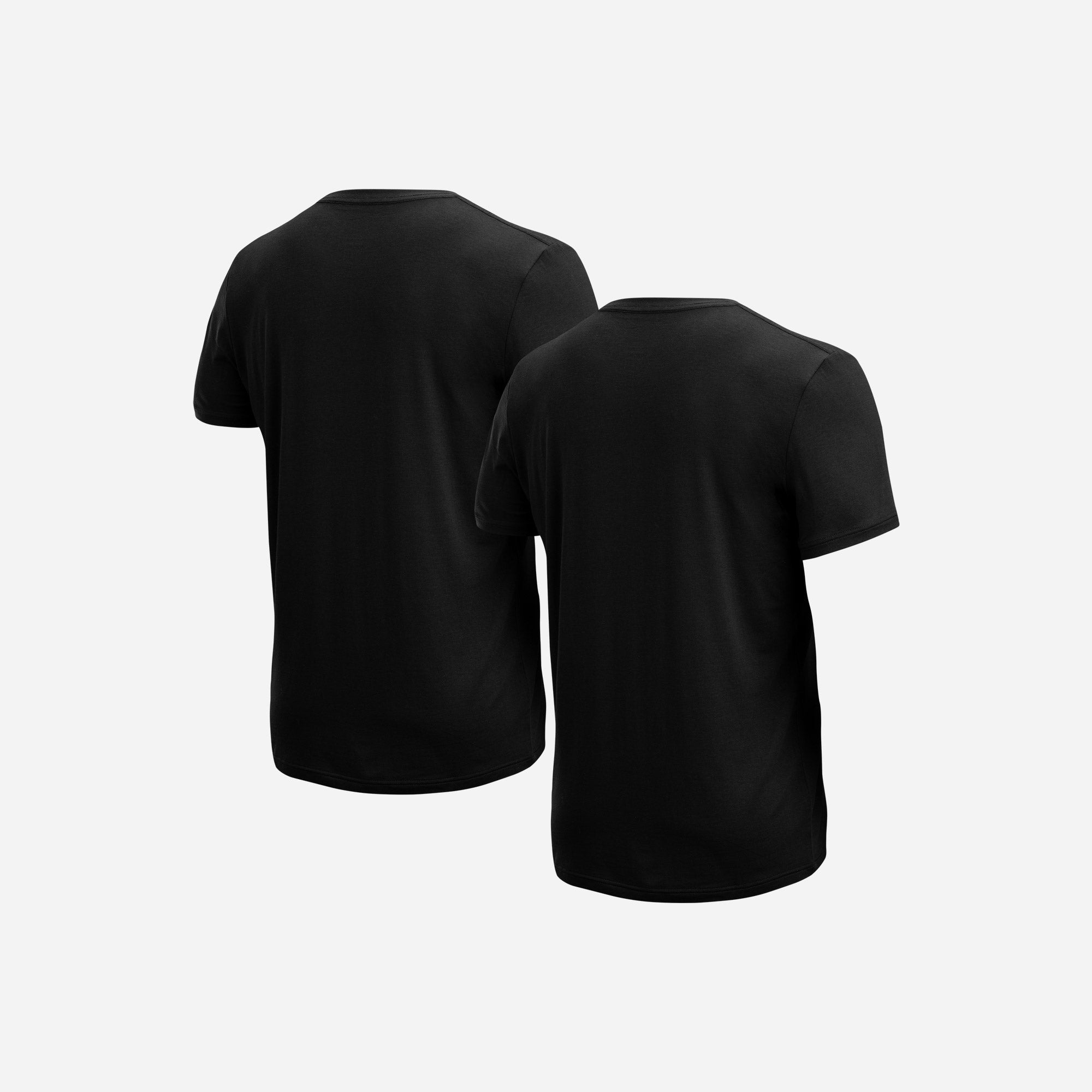 Classic Essentials Crew Tee Black 2 Packfrom BN3TH Underwear