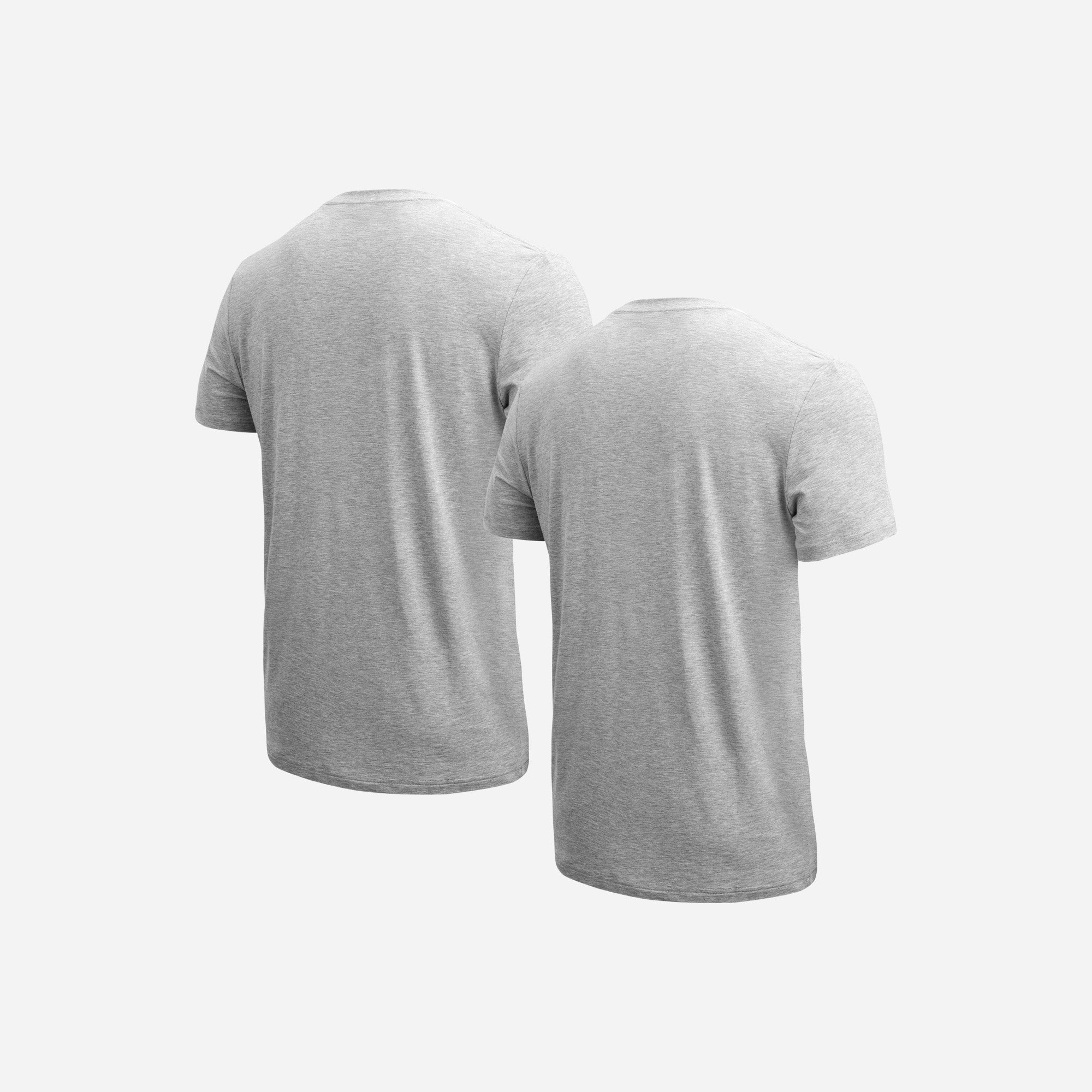 Classic Essentials Crew Tee Heather Grey 2 Packfrom BN3TH Underwear