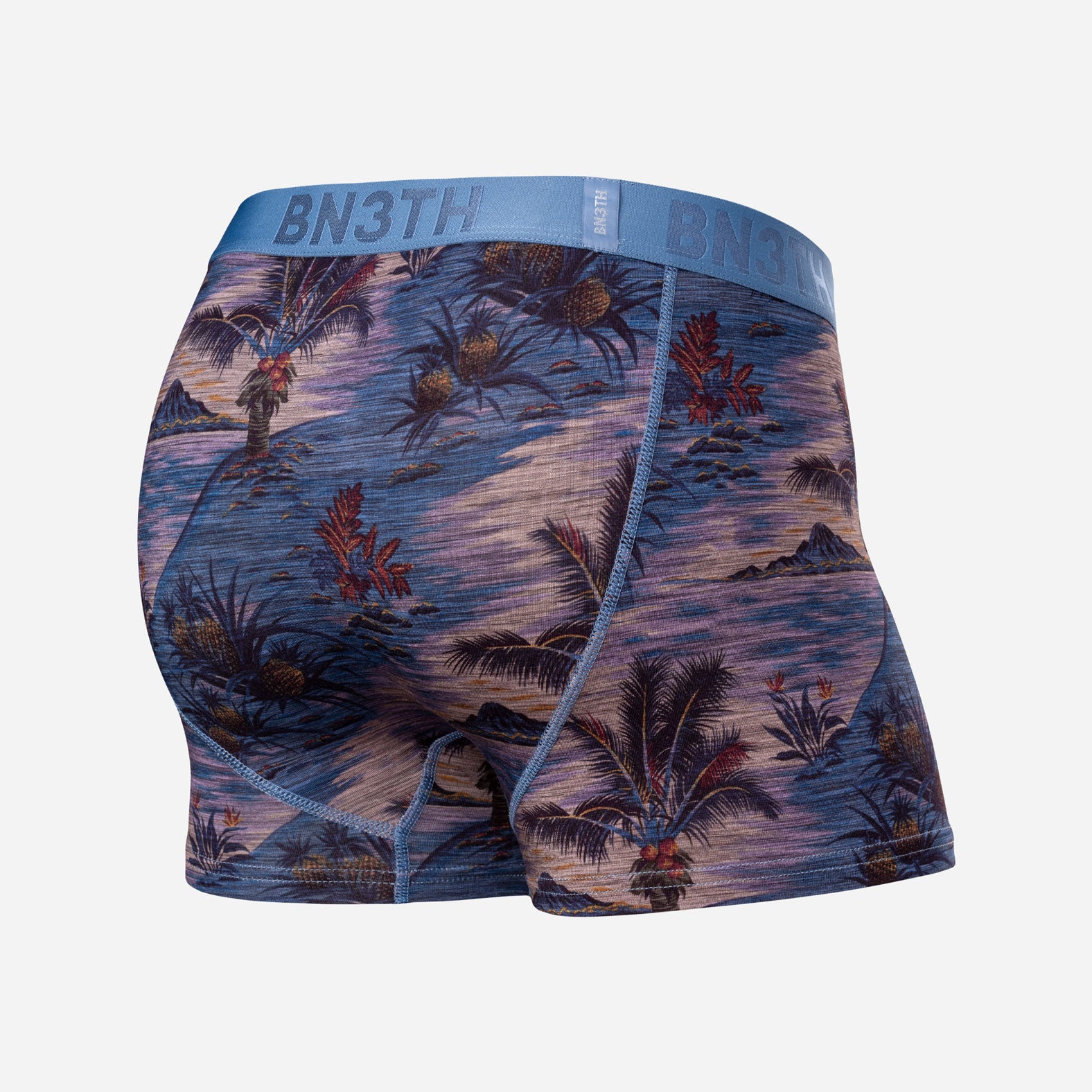 Classic Icon Trunk With Fly : Vintage Tropics-Heather Fog from BN3TH Underwear