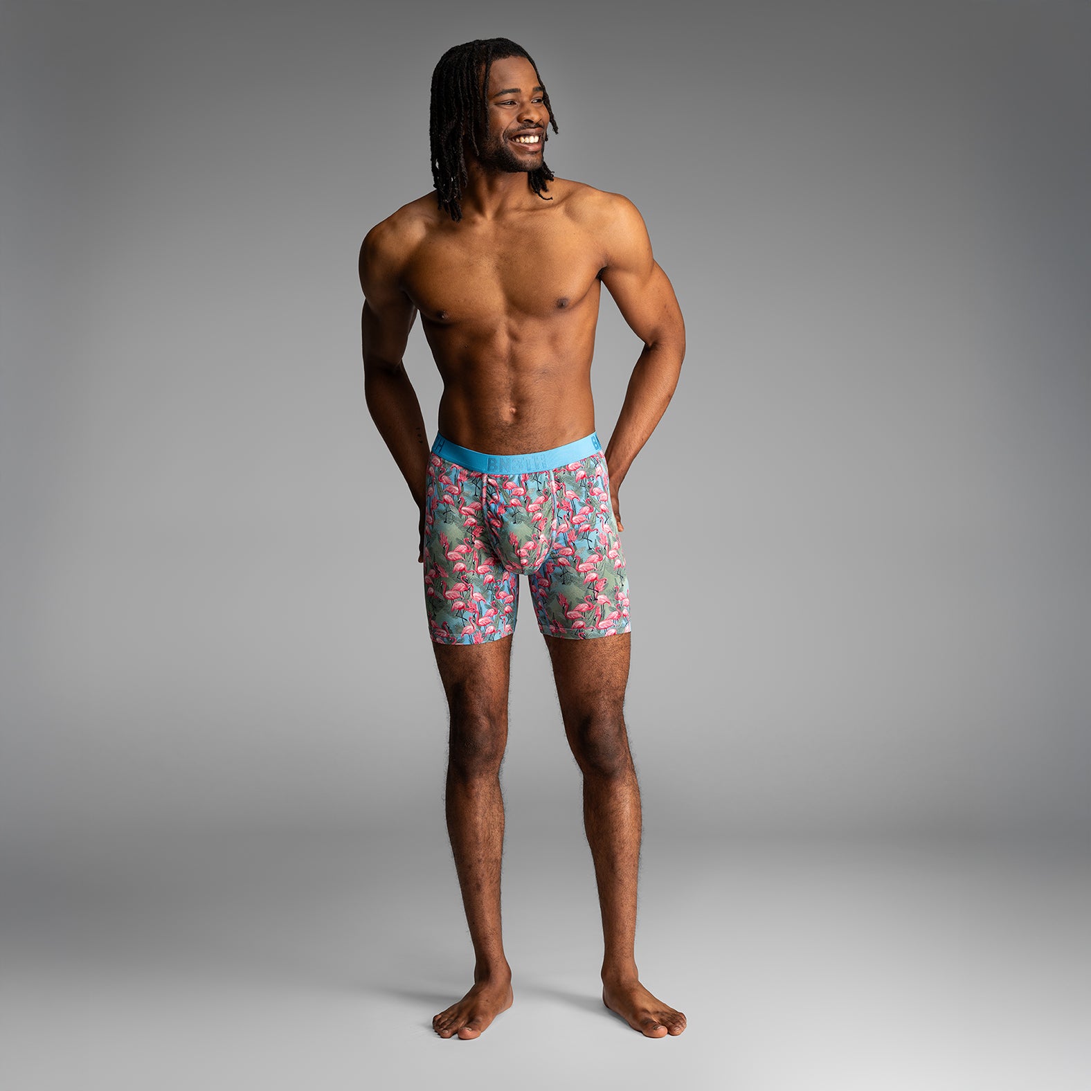 Classic Icon Boxer Brief : Flamingo Ethereal – BN3TH.com
