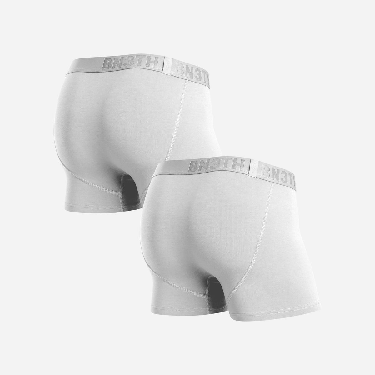 BN3TH Classic Icon Trunk : White 2 Pack Men's Underwear