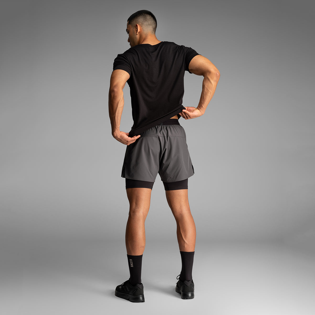 Classic Essentials Crew Tee Blackfrom BN3TH Underwear