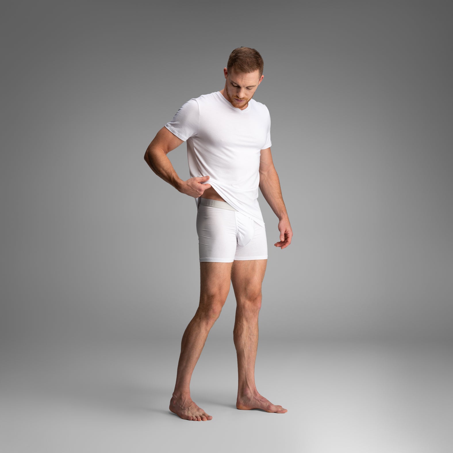 Essentials V T-Shirt : White from BN3TH Underwear
