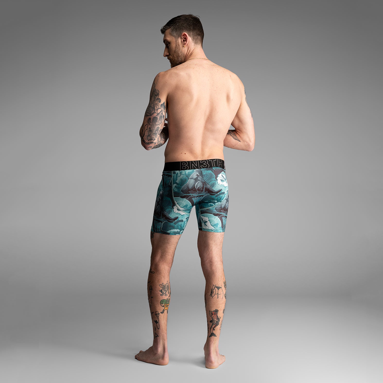 Agua X Boxer Brief Godzilla Cantonfrom BN3TH Underwear