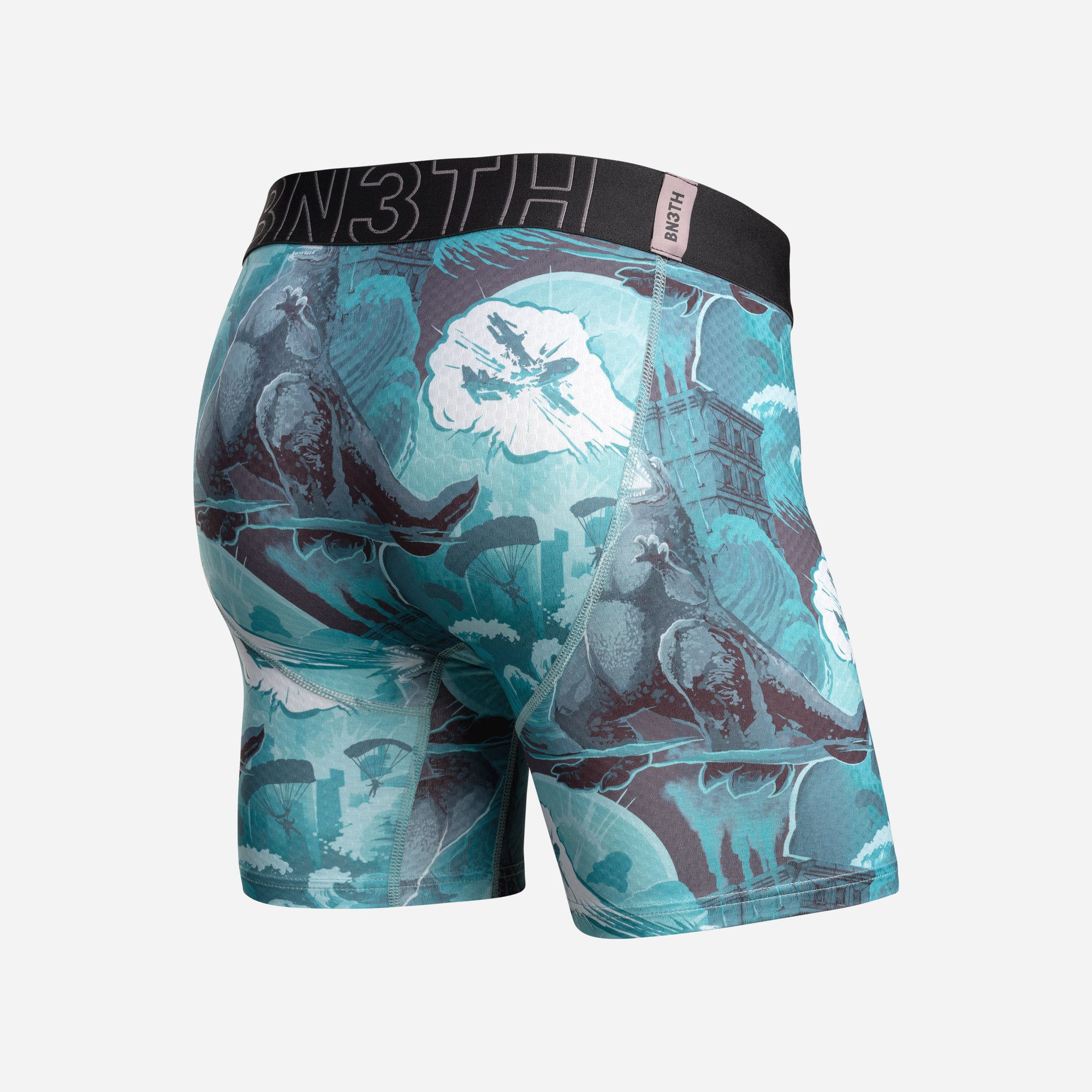 Agua X Boxer Brief Godzilla Cantonfrom BN3TH Underwear