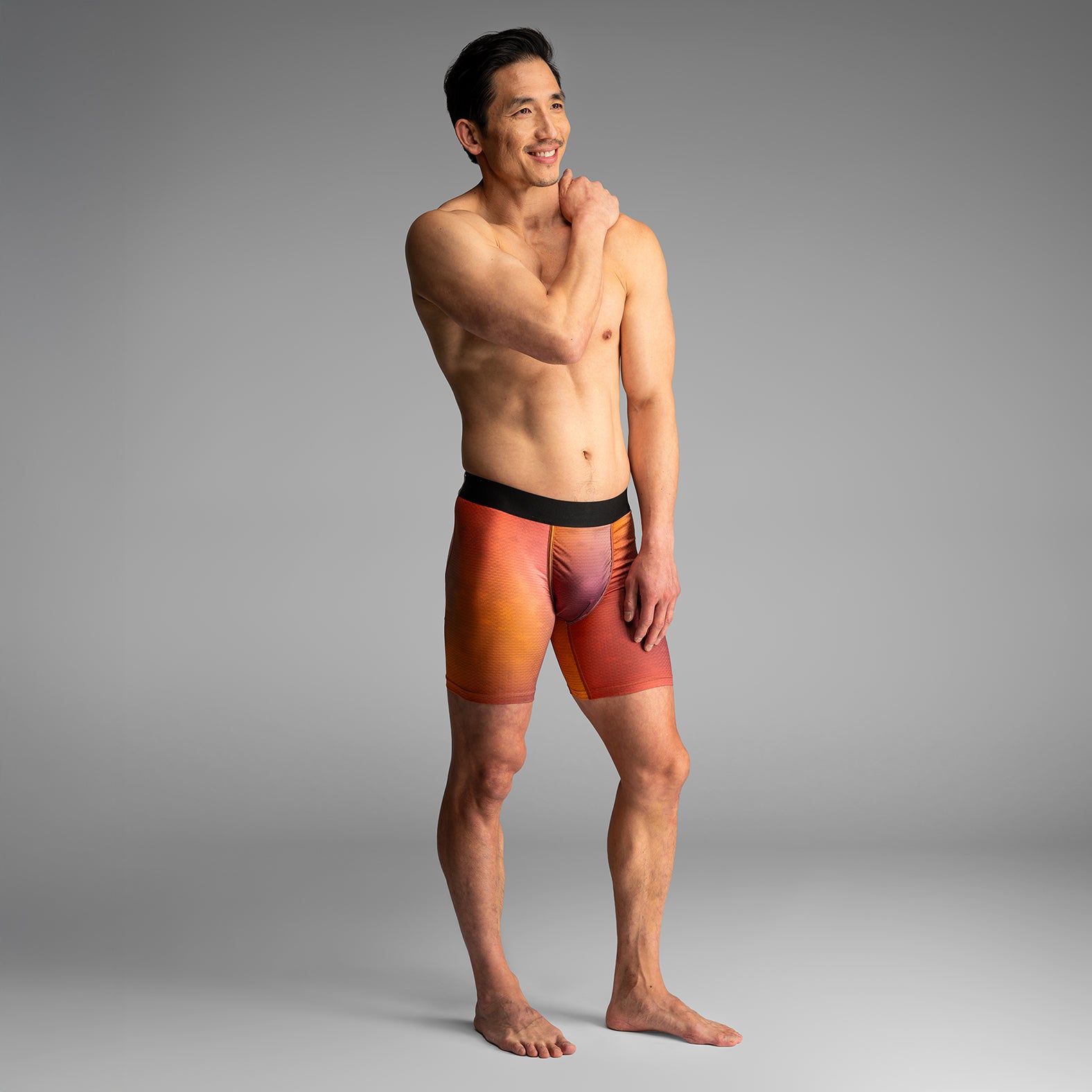 Agua X Boxer Brief Ombre Palm Treefrom BN3TH Underwear