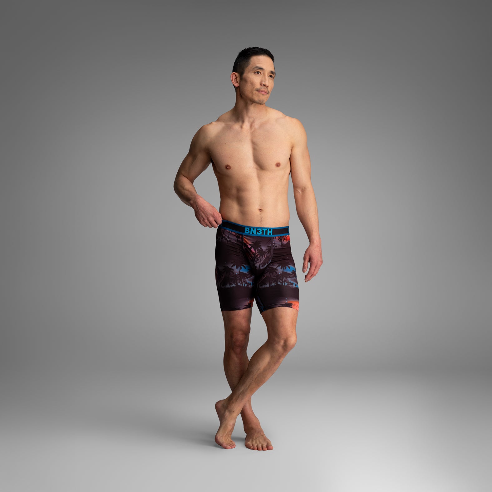 Pro Flex Max Boxer Brief: Tropical Dusk from BN3TH Underwear