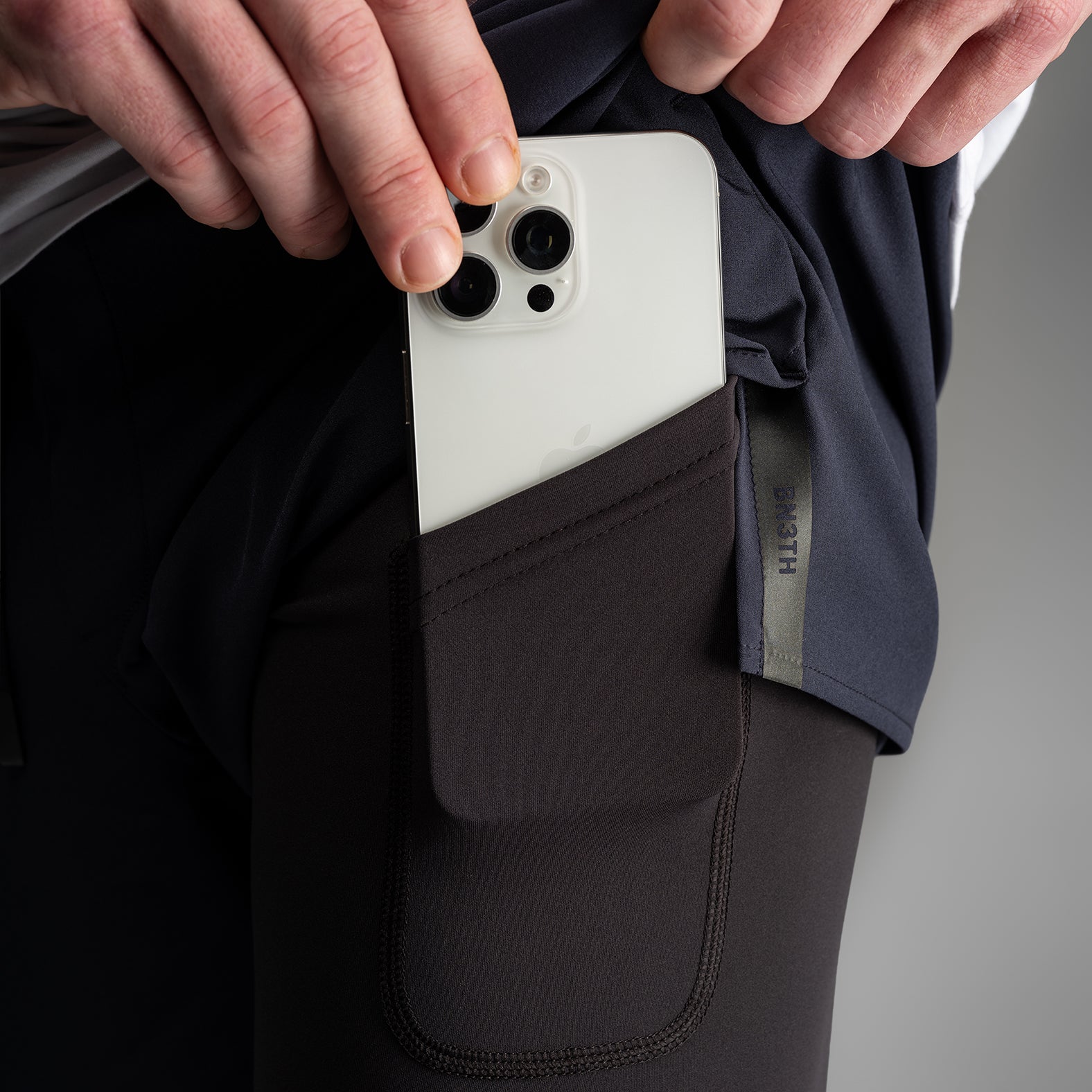 Session Short 2N1 Training Short 7": Shadow Grey | BN3TH Underwear