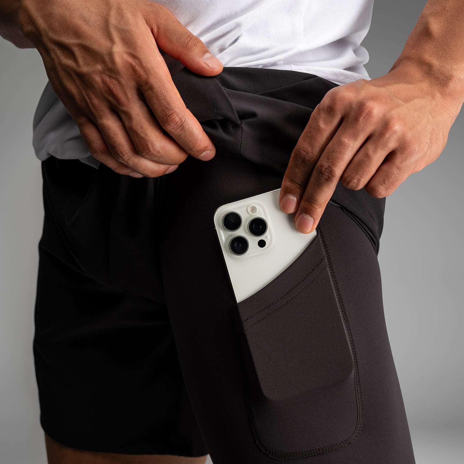 Session Short 2N1 Training Short 7": Black | BN3TH Underwear