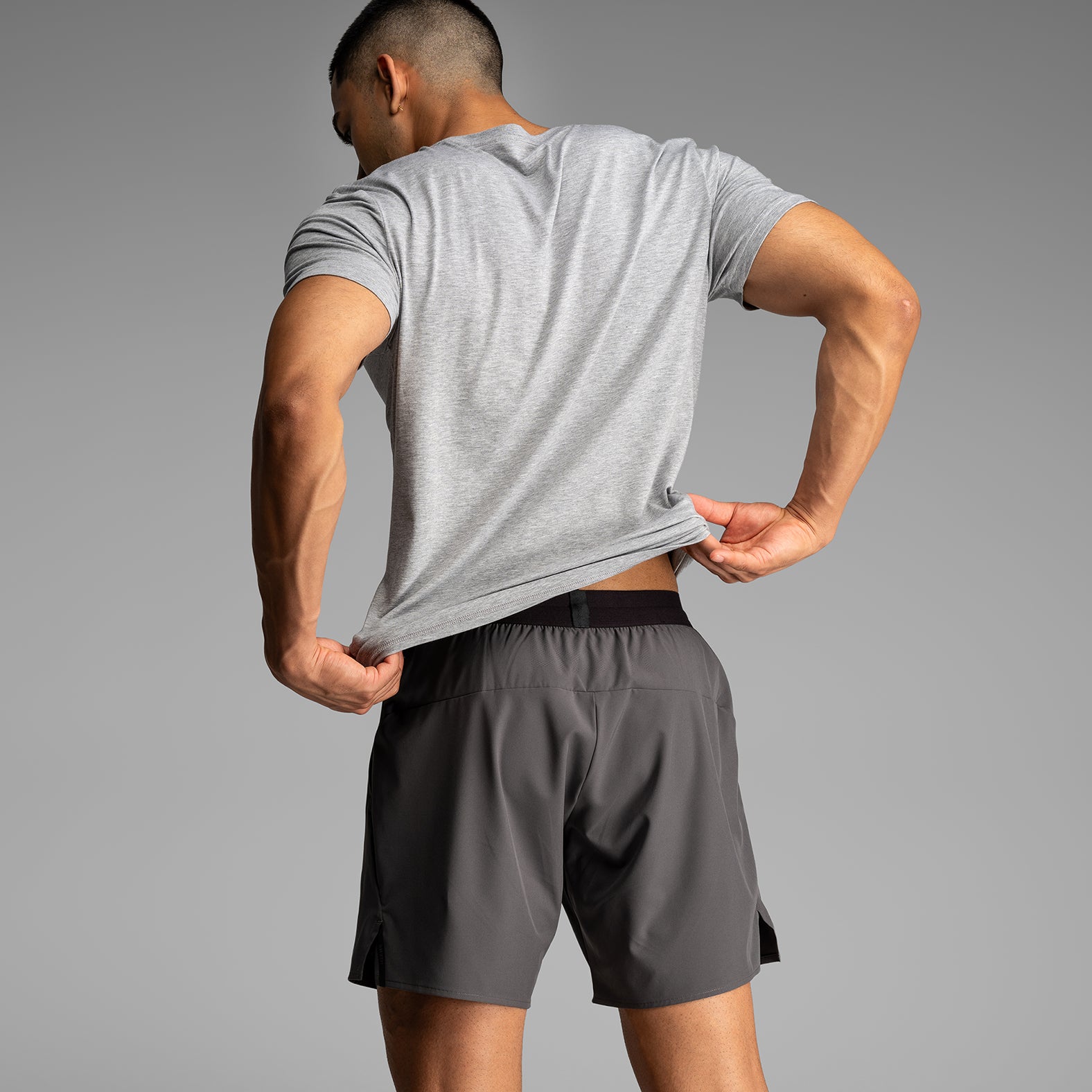 Session 7" Training Short 2N1 :: Shadow Gray