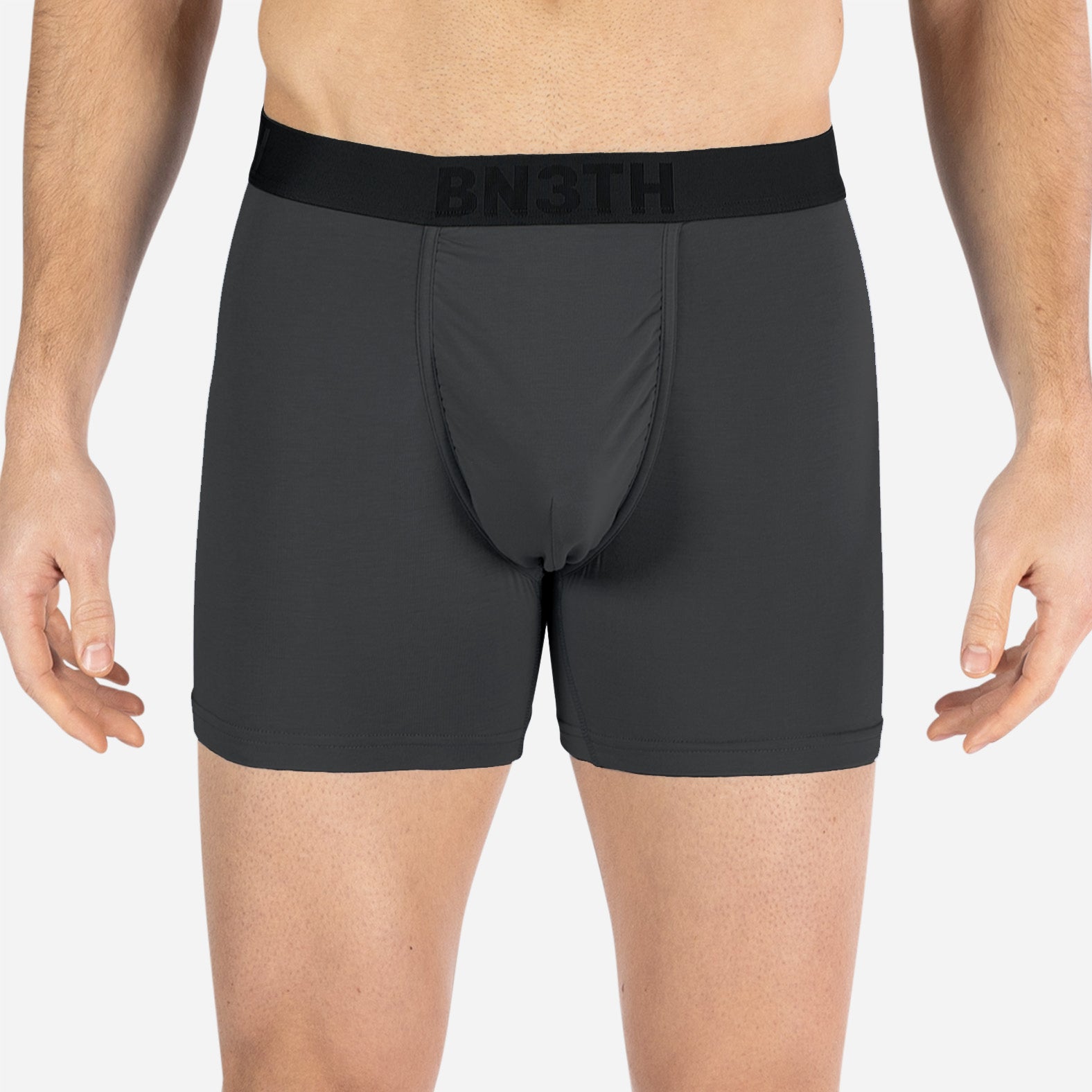 Classic Essentials Boxer Brief Shadow/Grey Violet 2 Packfrom BN3TH Underwear