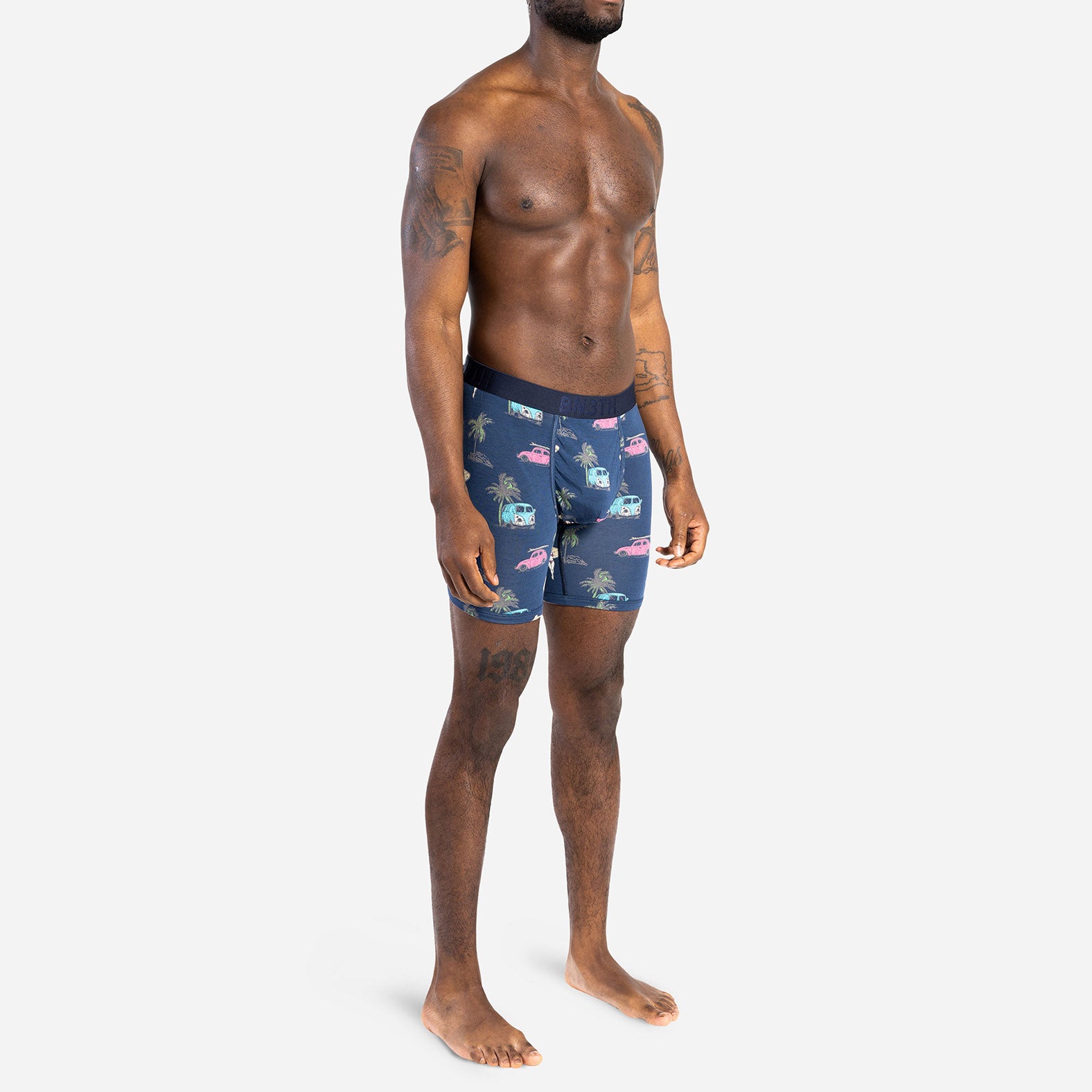 CLASSIC BOXER BRIEF: BEACH CRUISE DARK NAVY