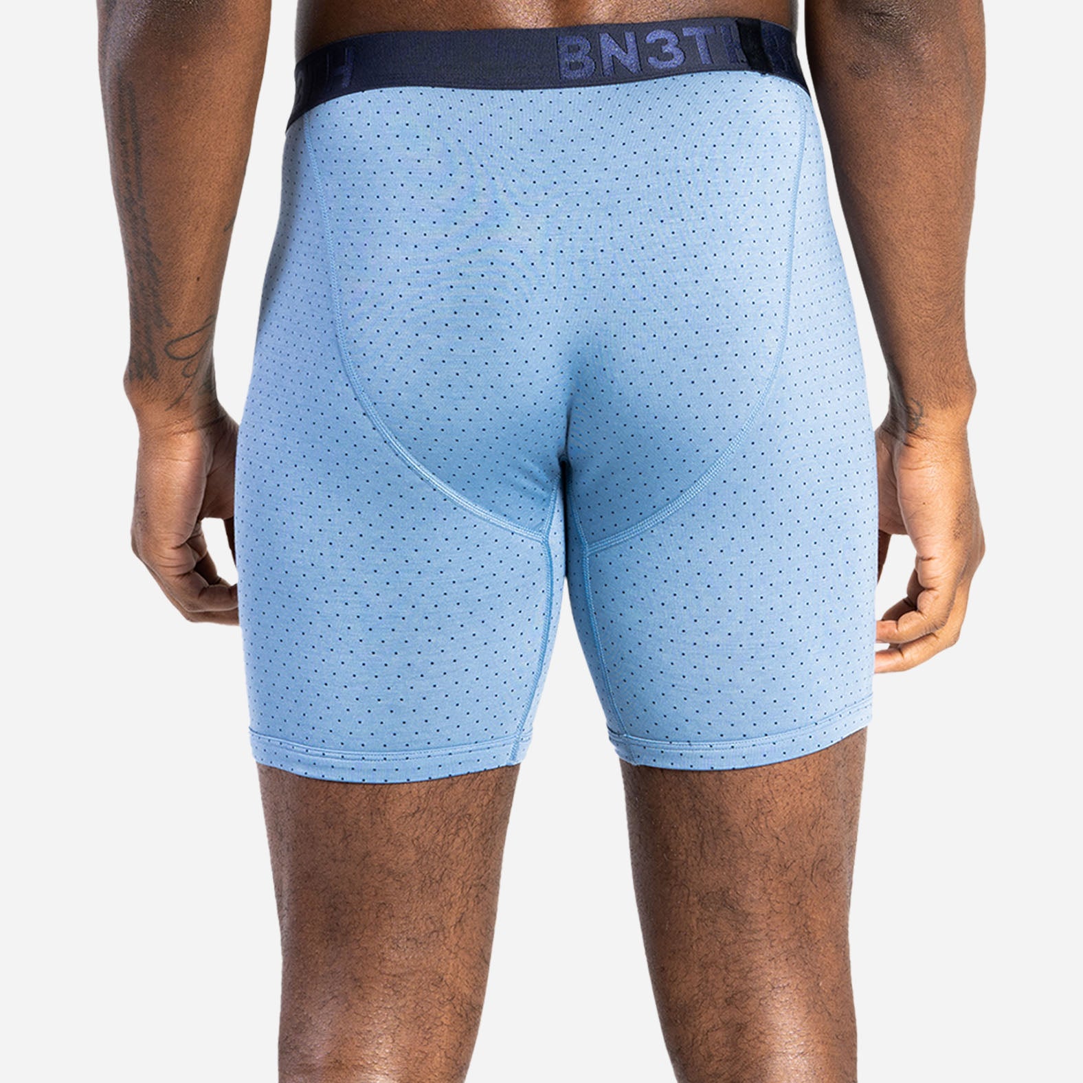 CLASSIC BOXER BRIEF WITH FLY: MICRO DOT FOG