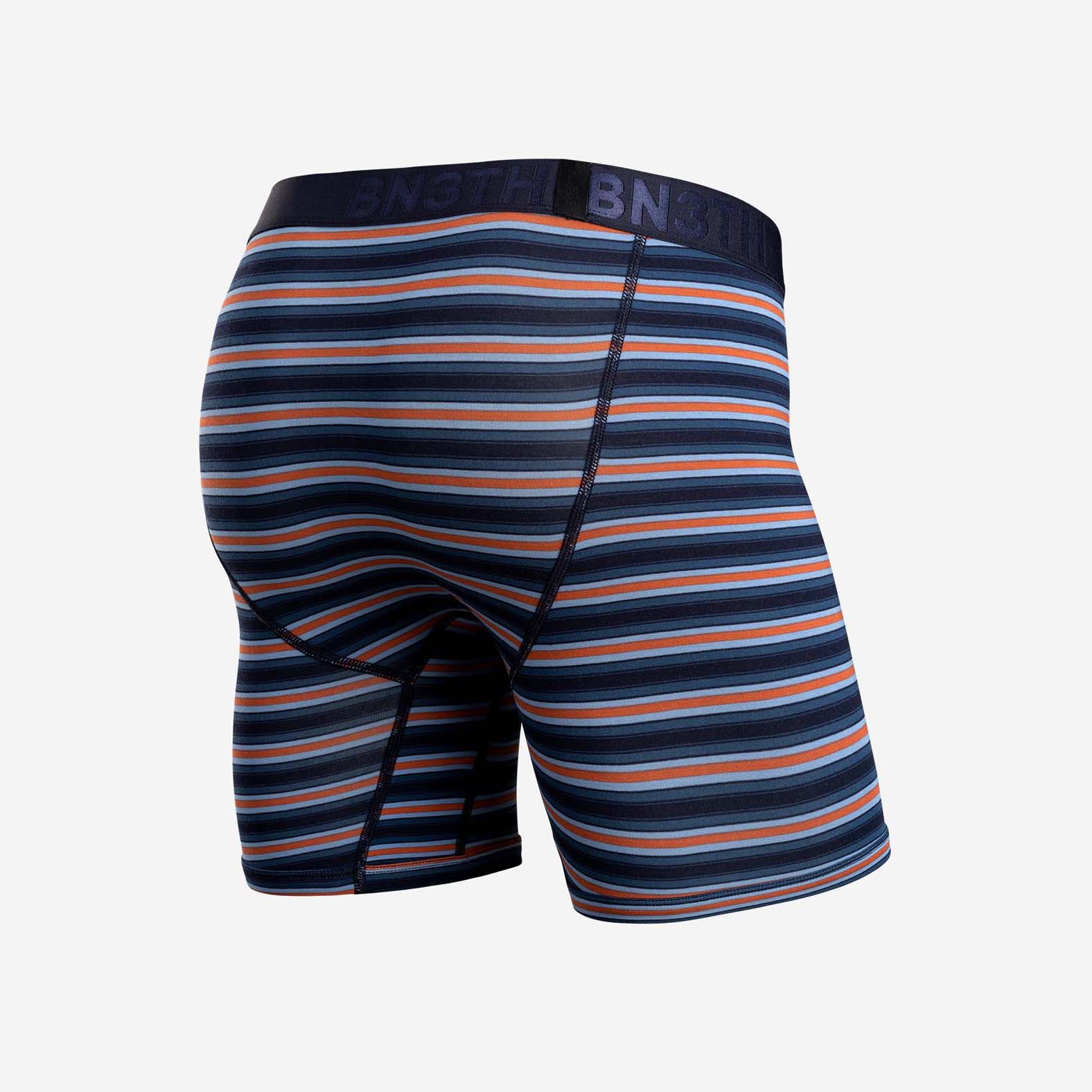 CLASSIC BOXER BRIEF: TRACK STRIPE DARK NAVY