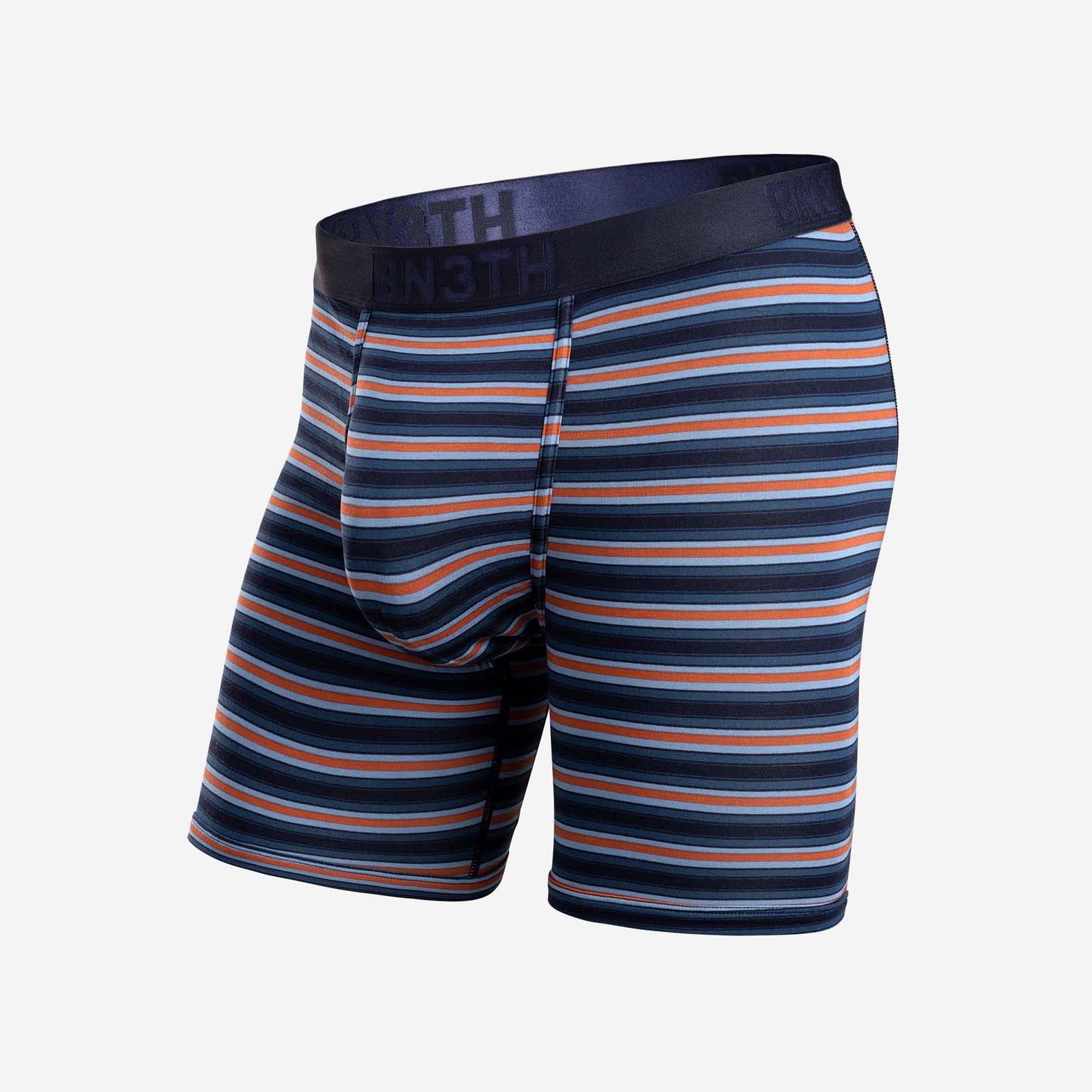 CLASSIC BOXER BRIEF: TRACK STRIPE DARK NAVY