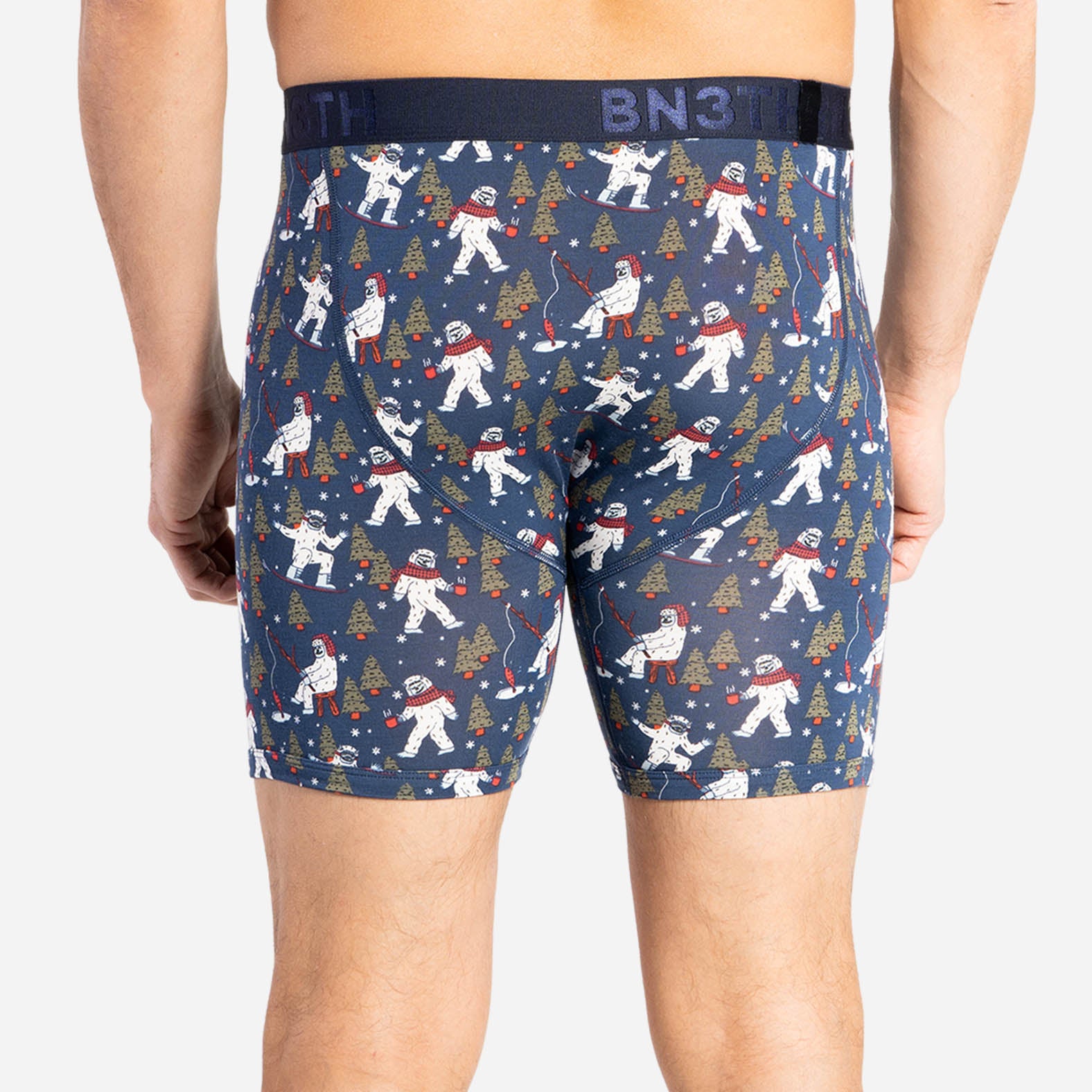 CLASSIC BOXER BRIEF: WINTER WONDER DARK NAVY
