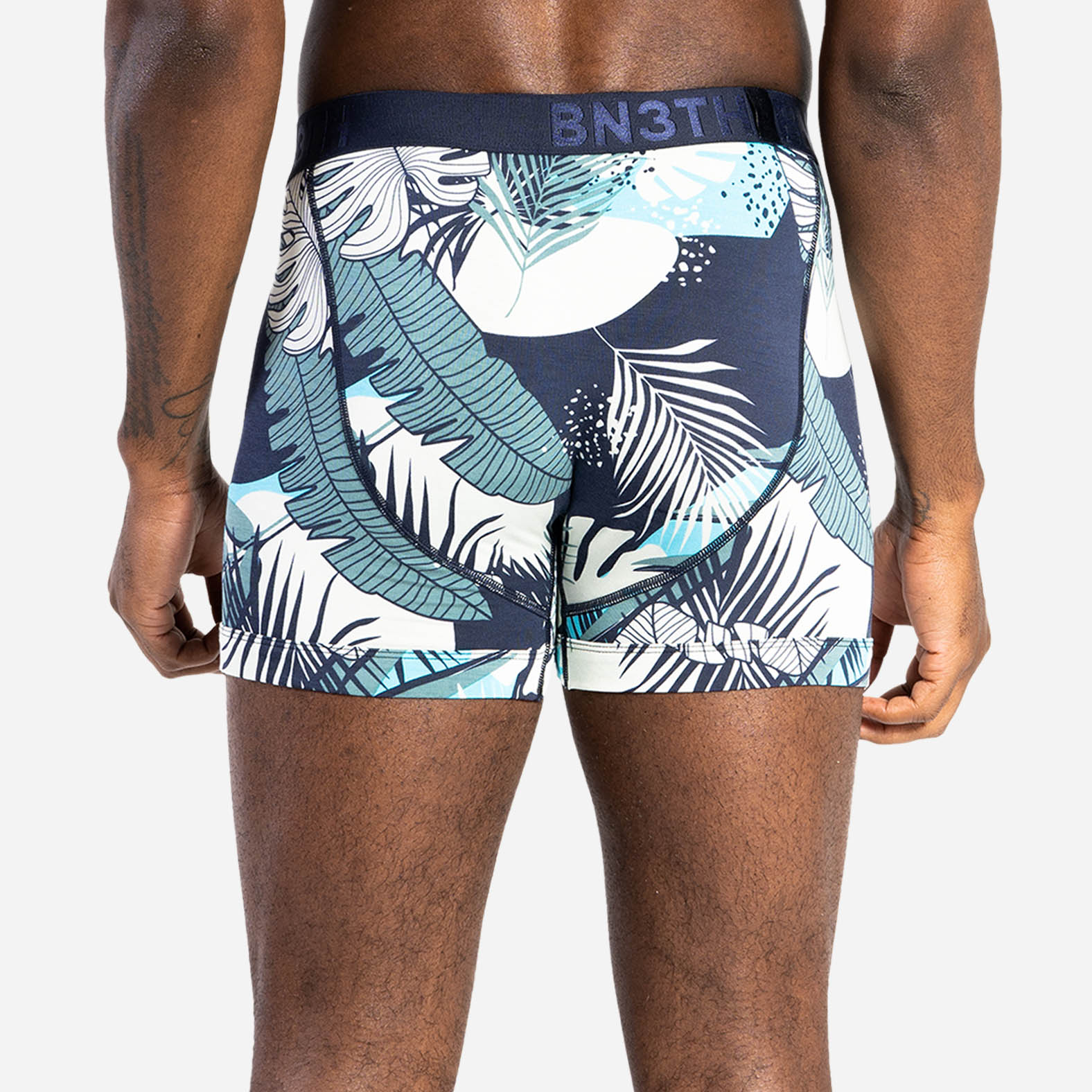 CLASSIC TRUNK: FRONDS DARK NAVY