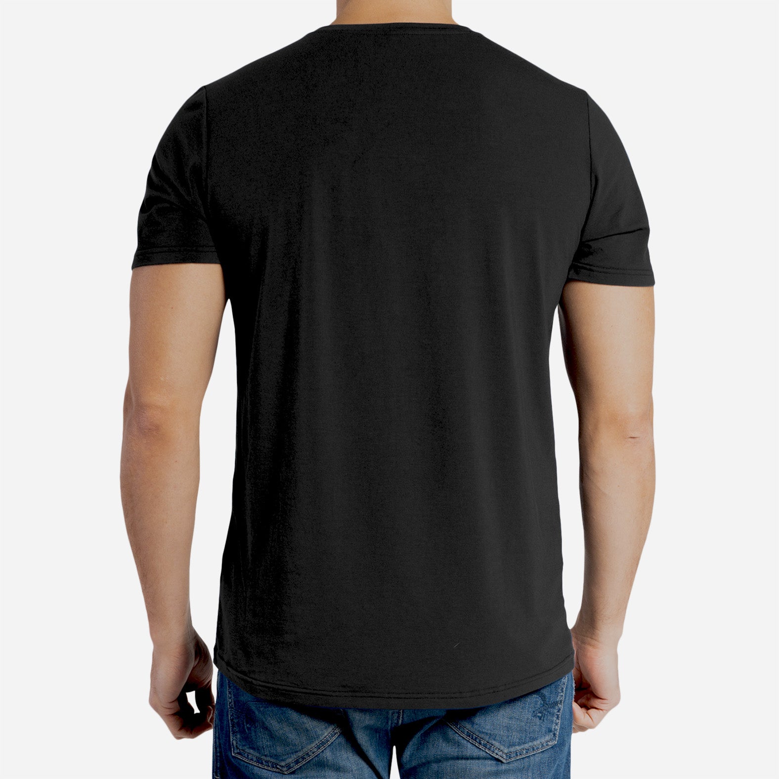 CREW TEE: BLACK
