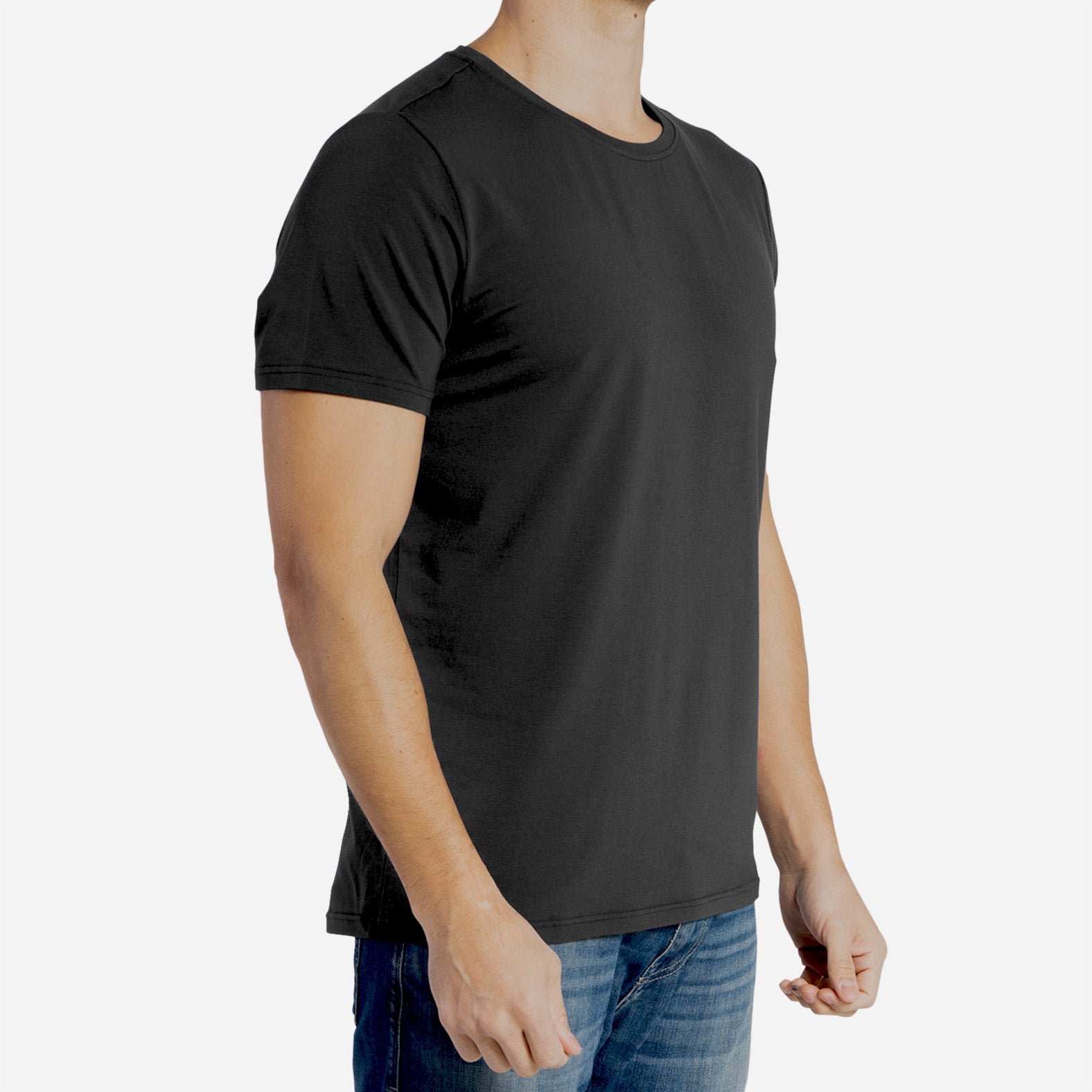 Crew T-Shirt: Black