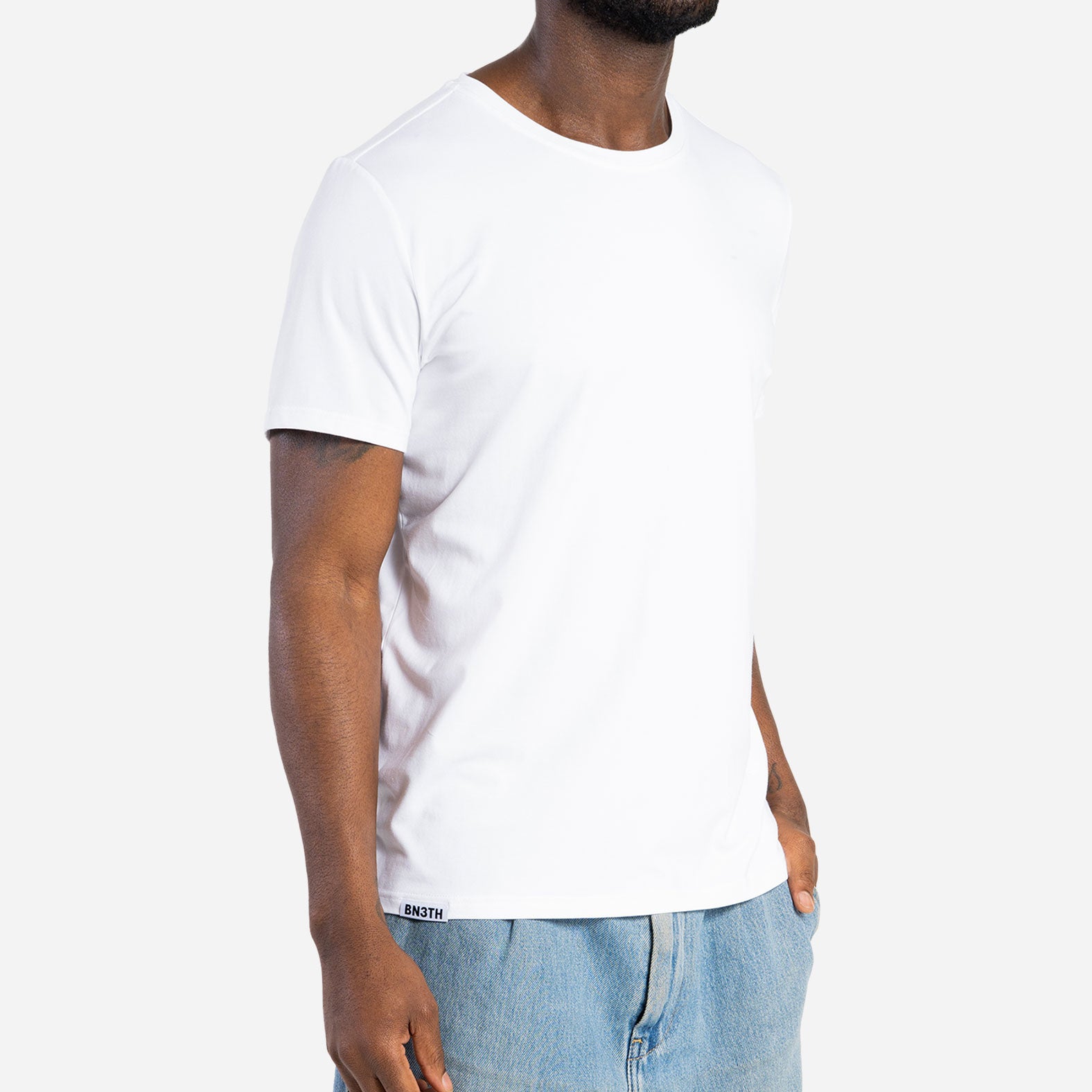Crew T-Shirt: White