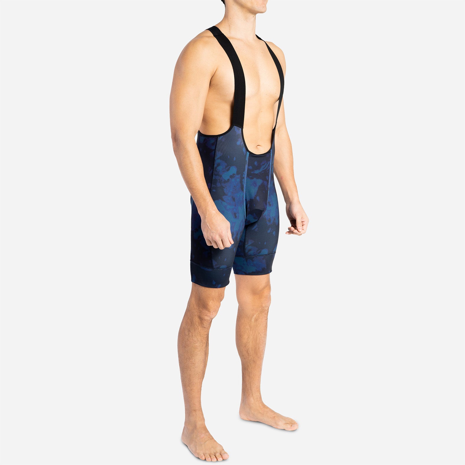 NORTH SHORE BIKE LINER BIBSHORT: WASHED OUT NAVY