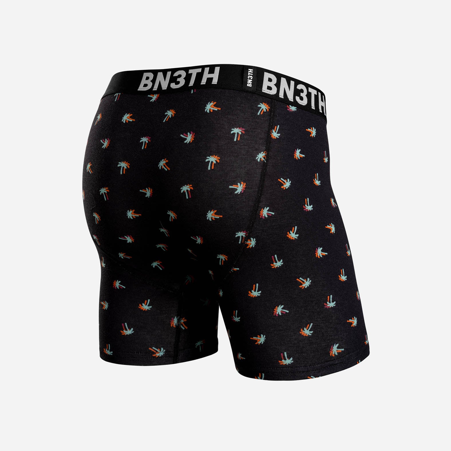 OUTSET BOXER BRIEF: ELECTRIC HAWAIIAN BLACK