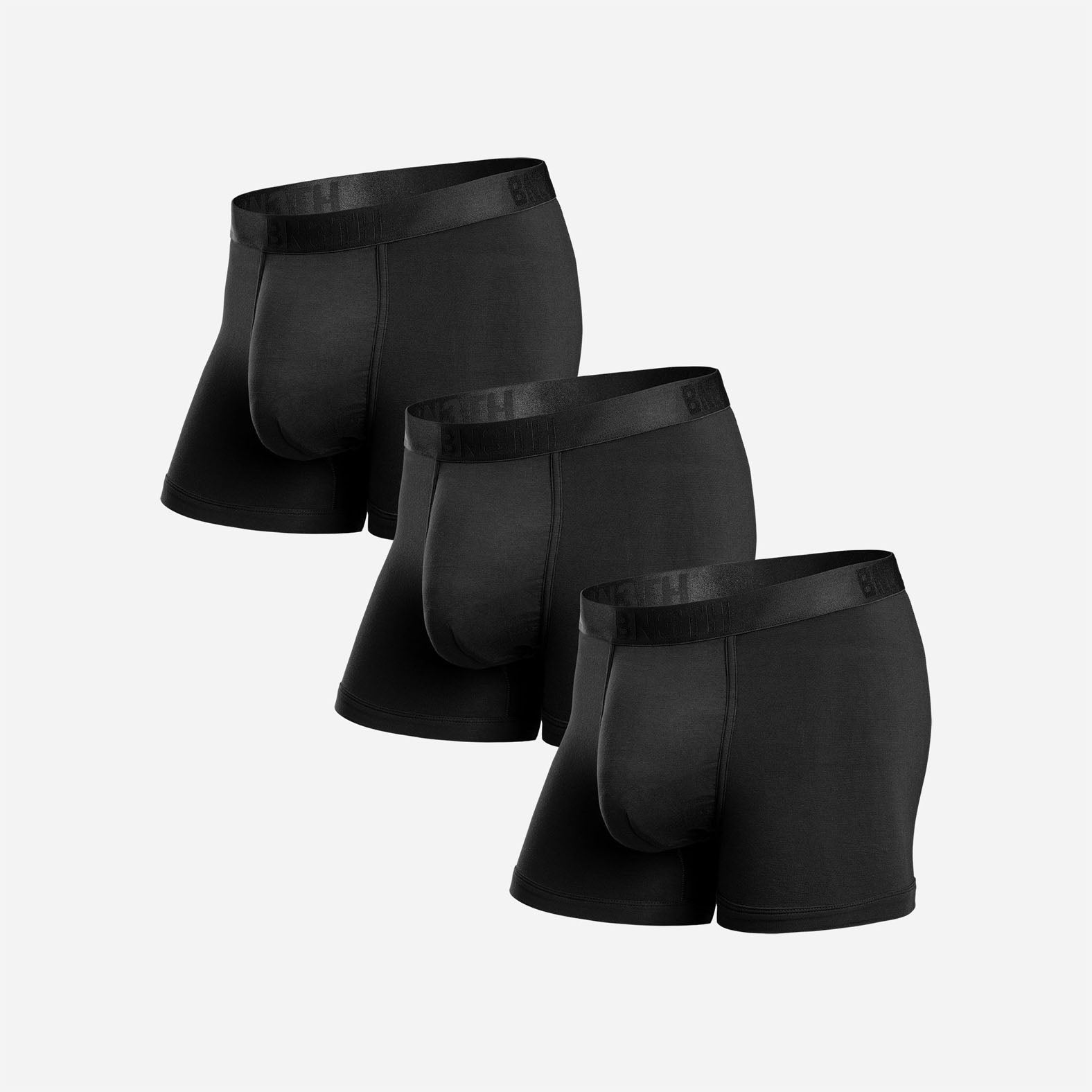 Classic Trunk: Black 3 Pack