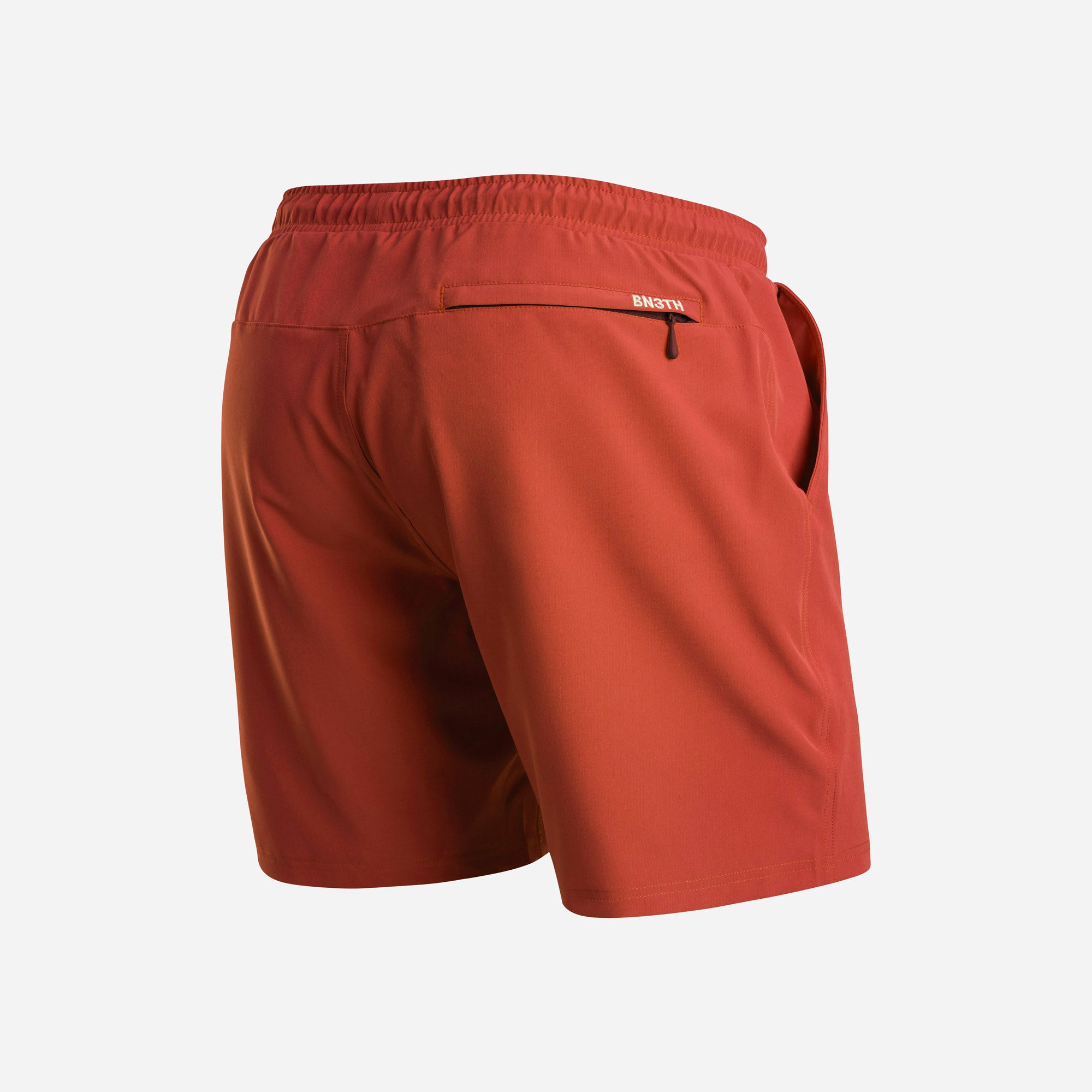 AGUA VOLLEY 2n1 SWIM SHORT 7": POP ORANGE