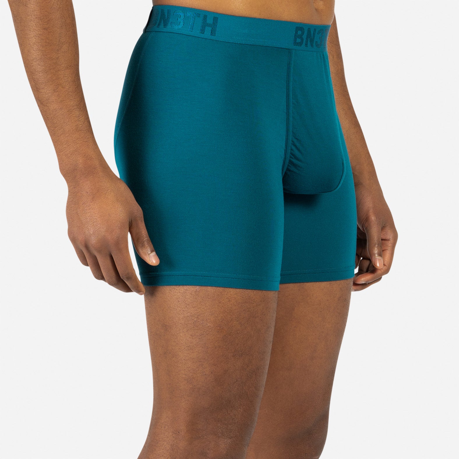 Classic Icon Boxer Brief: Lagoon Blue