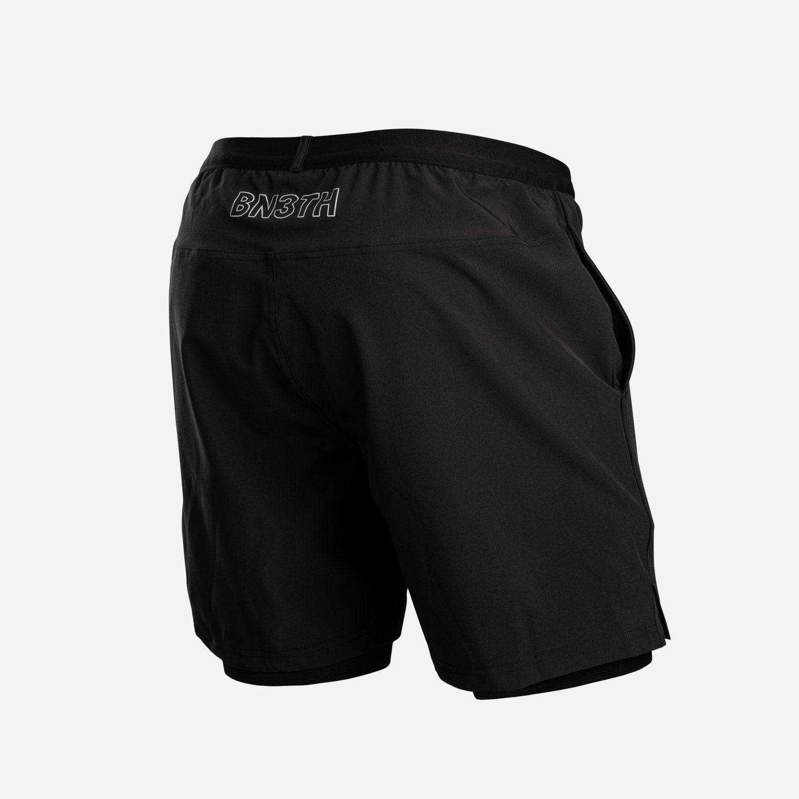Pursuit 2N1 Padded Bike Short: Black