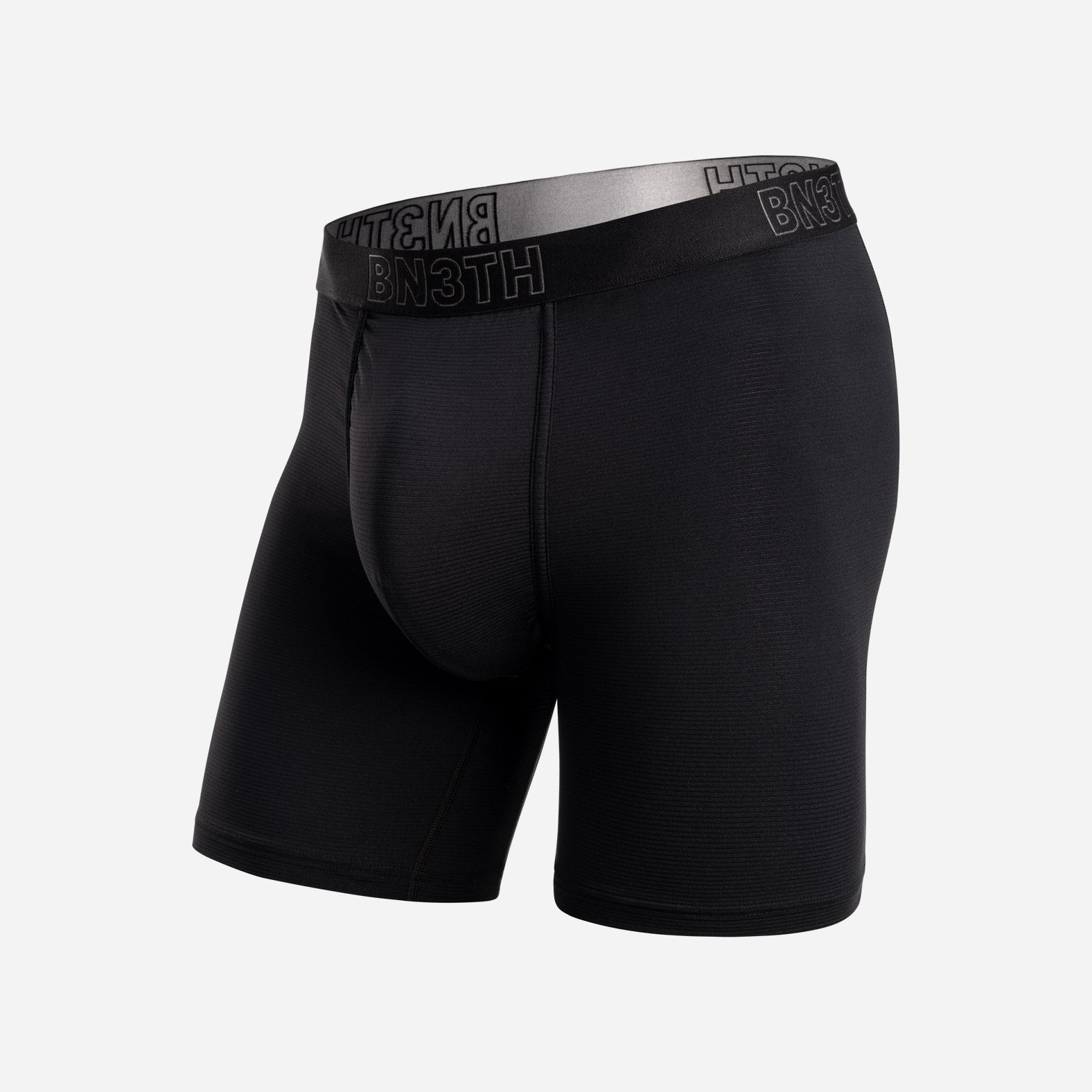 Pro Flex Boxer Brief : Black/Charcoal 2 Pack
