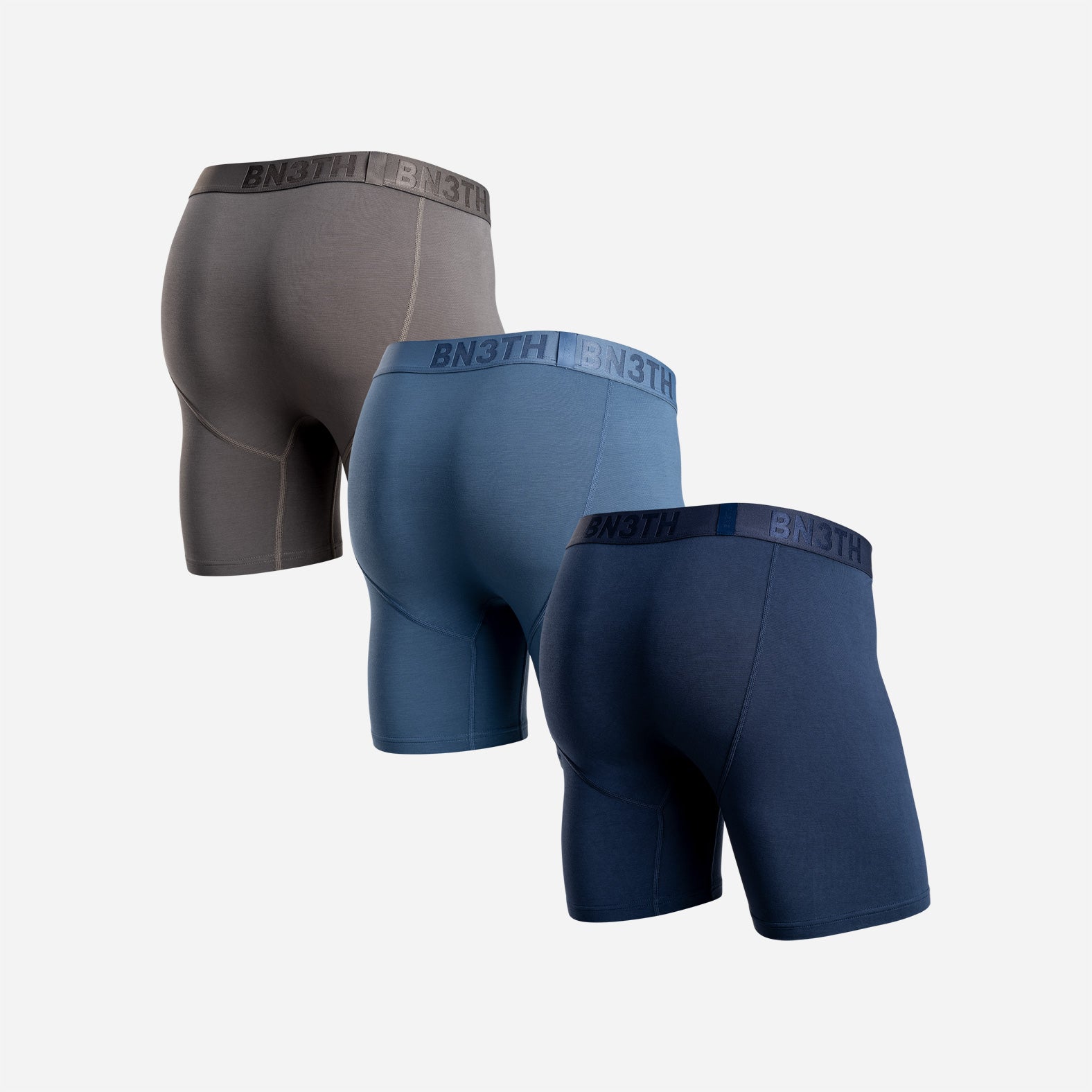 CLASSIC BOXER BRIEF: GARGOYLE/FOG/NAVY 3 PACK