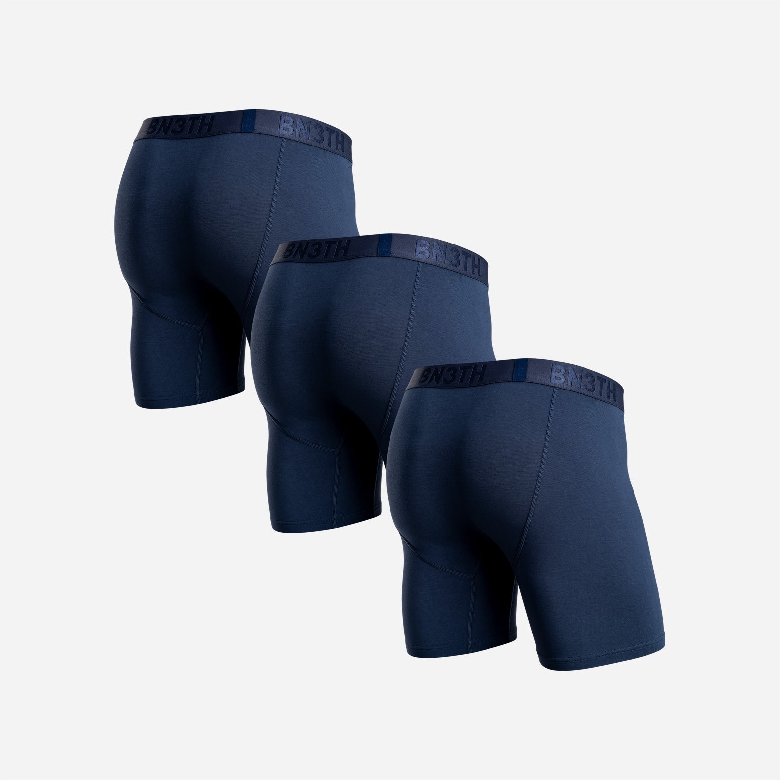 Classic Icon Boxer Brief: Navy 3 Pack