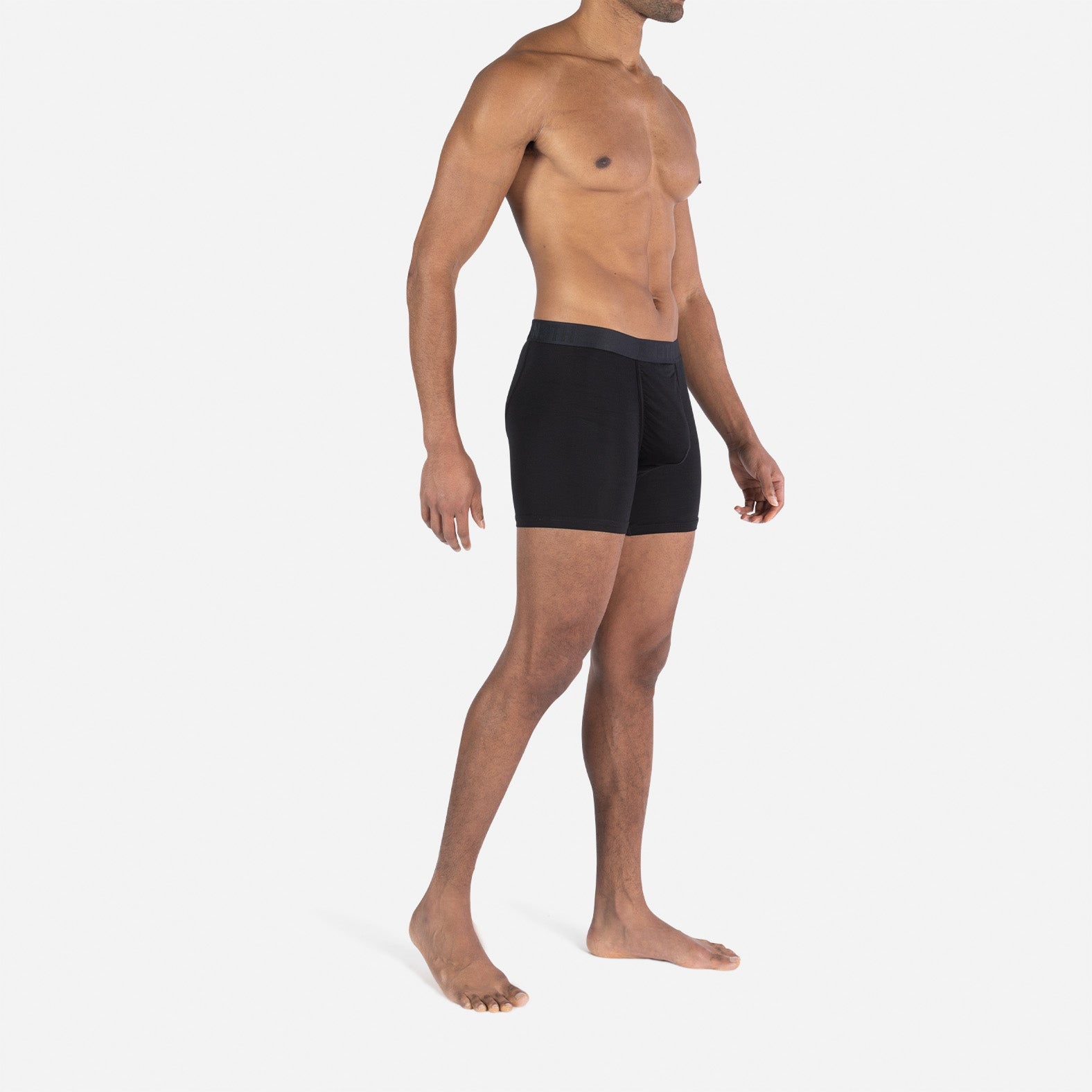 Essentials Boxer Brief: Black 3 Pack