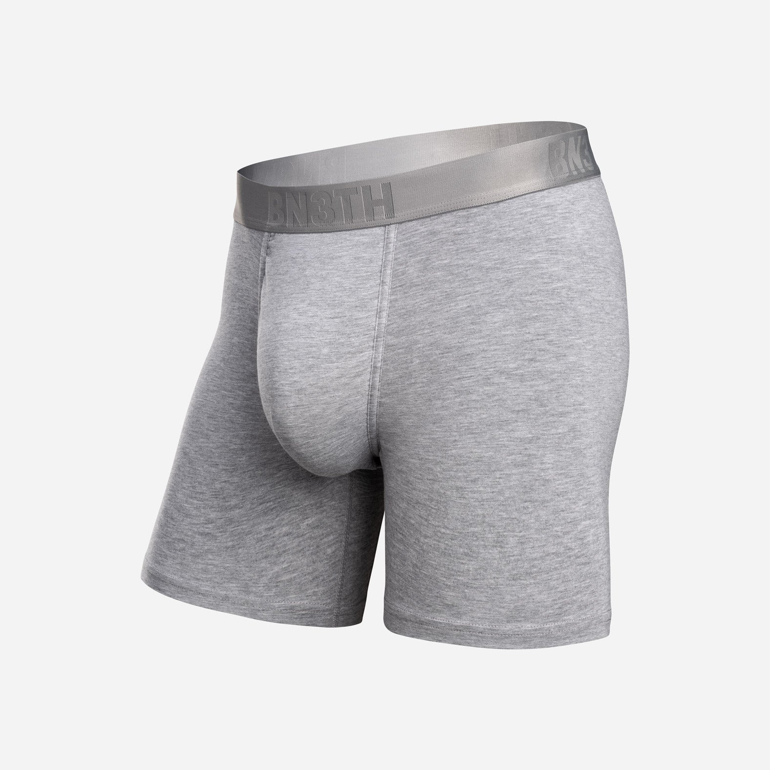 Essentials Boxer Brief: Heather Gray