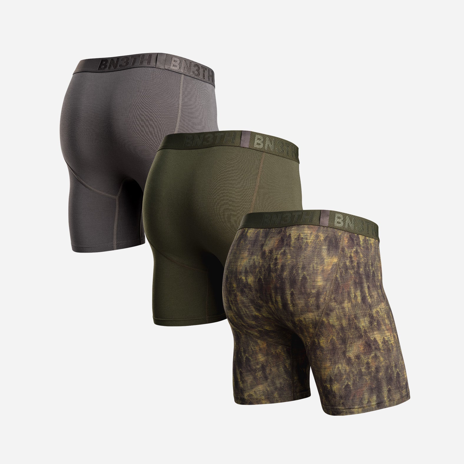 Classic Icon Boxer Brief: Forest Camo Bundle