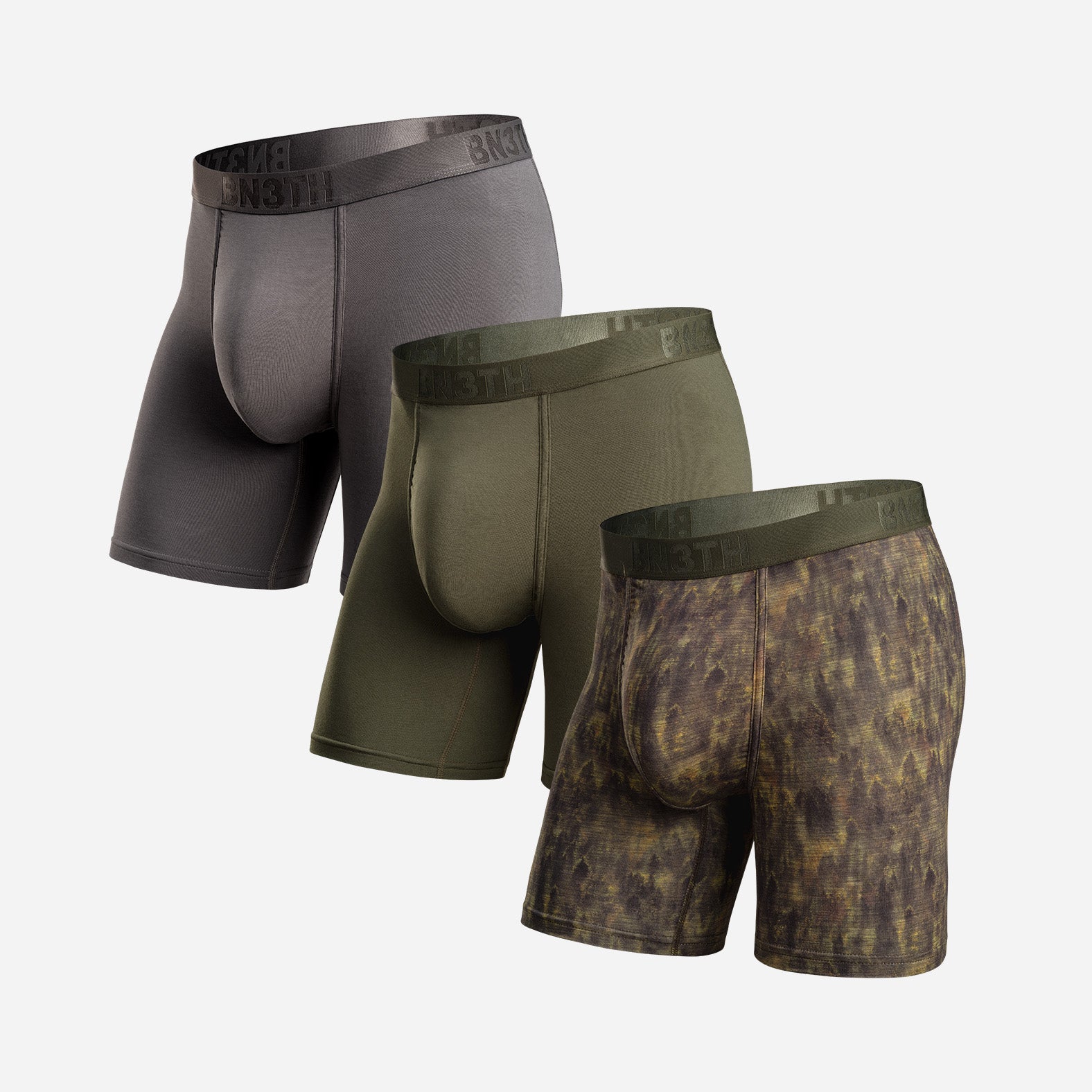 Classic Icon Boxer Brief: Forest Camo Bundle