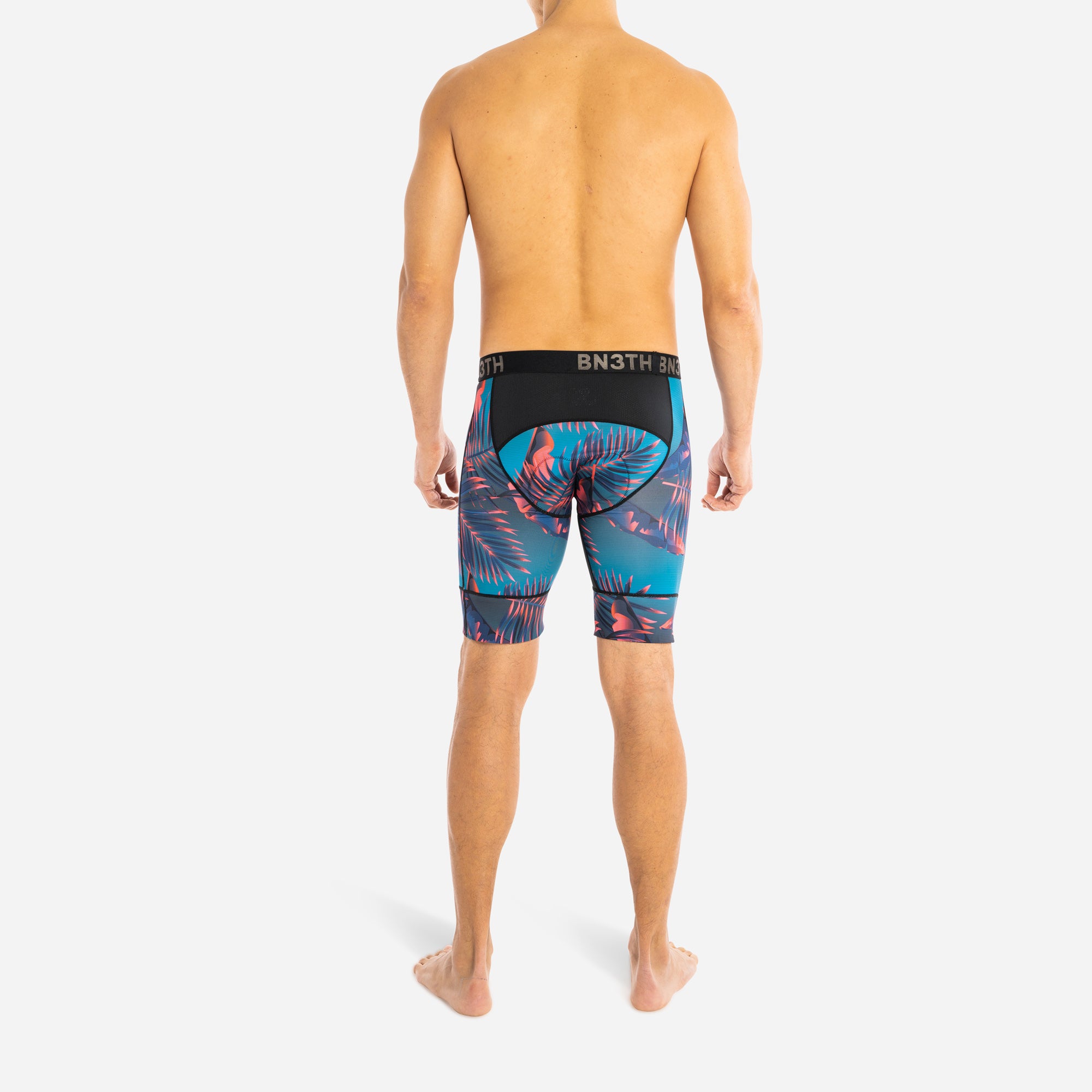 NORTH SHORE BIKE LINER SHORT: RADICAL TROPICS TEAL
