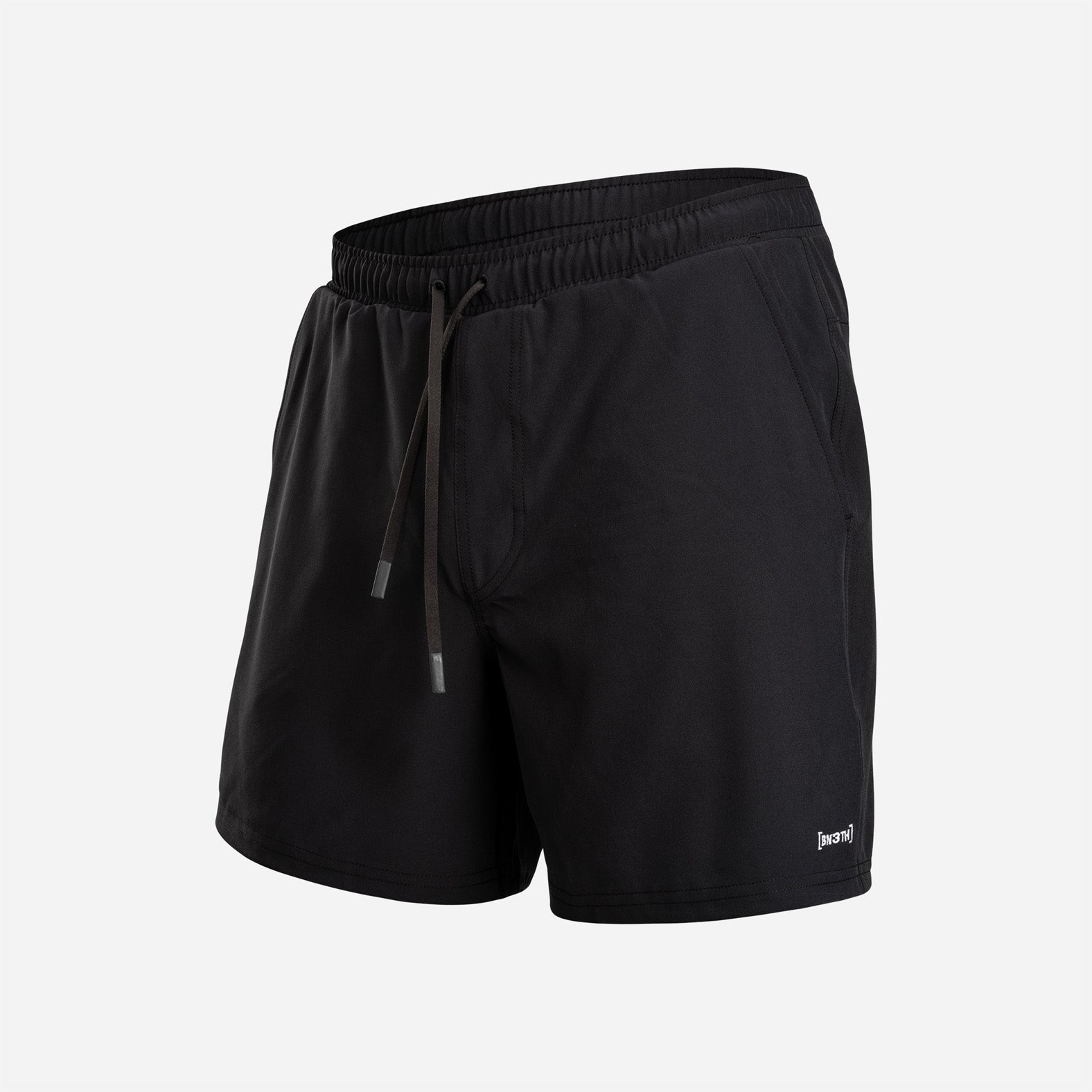 AGUA VOLLEY 2n1 SWIM SHORT 7": BLACK