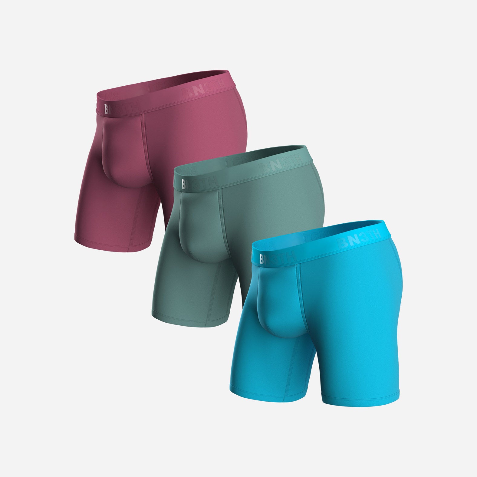 CLASSIC BOXER BRIEF: ACAI/AGAVE/BAJA 3 PACK